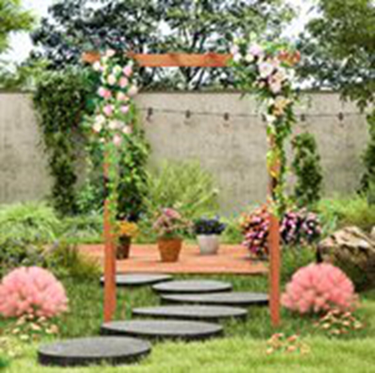 Costway CYW50348 Garden-Arbor - View #9