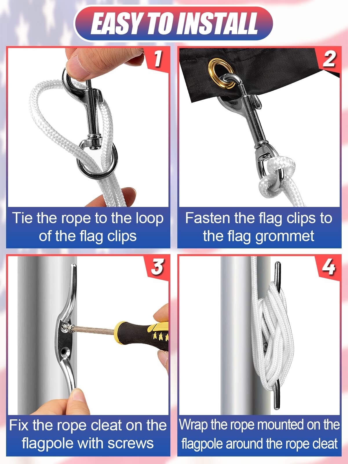 Afoxsos LAF0416F28 Flag-Pole-Accessories - View #7