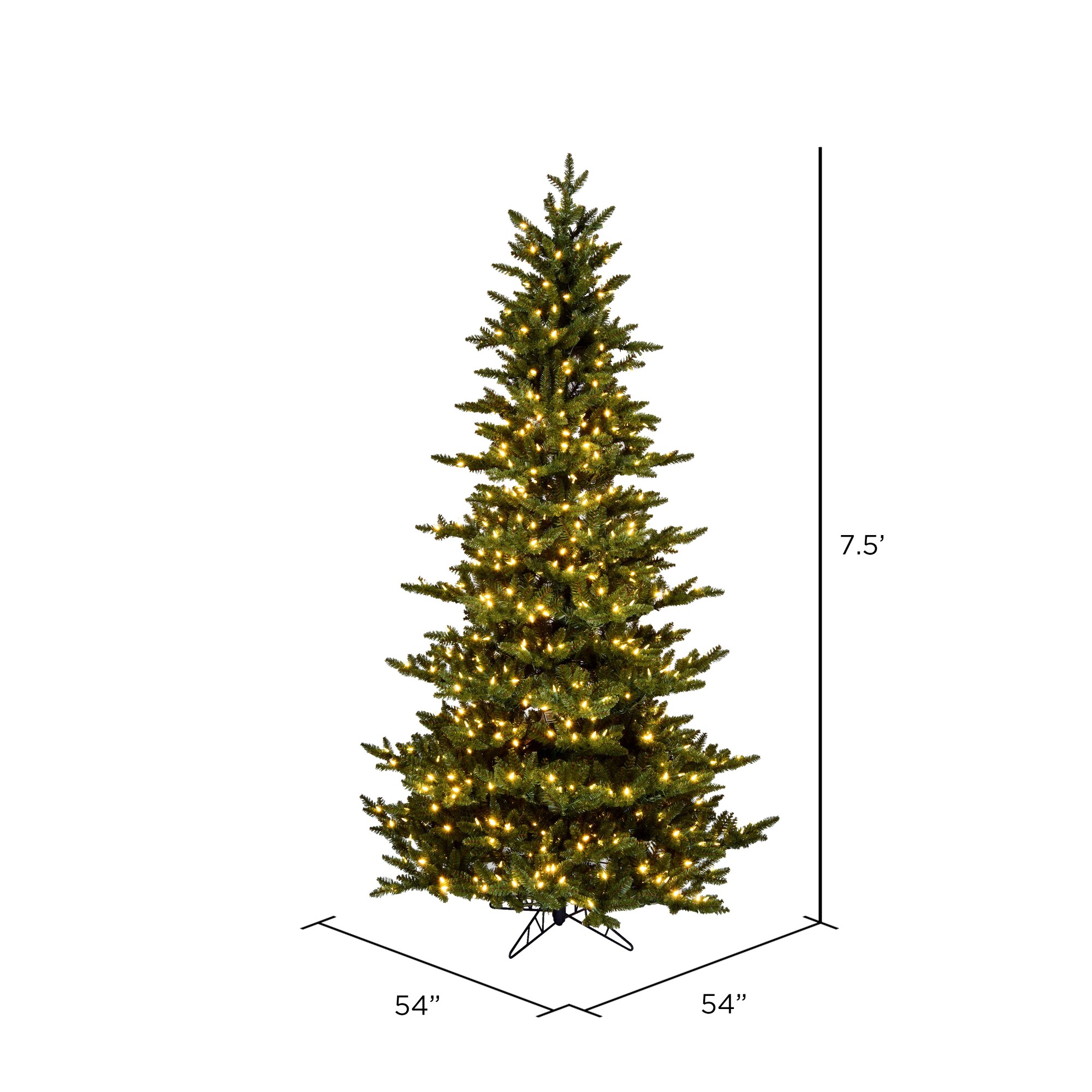 Vickerman K194176LED Artificial-Christmas-Trees - View #3