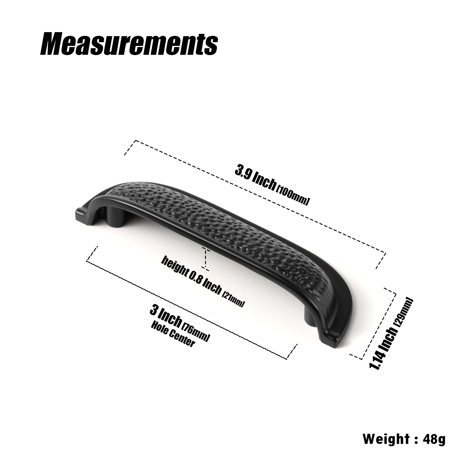 Miaokesen 2392B-76 Cabinet-Pulls - View #2