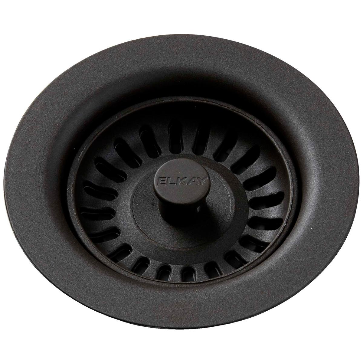 Elkay LKQS35MC 3.5-in Mocha Plastic Rust Resistant Strainer Lock Mount Included