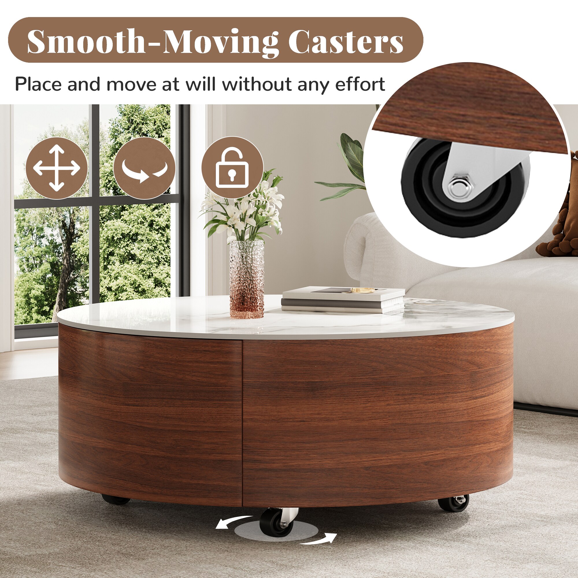 ModernLuxe L3P-N735P328523W Coffee-Tables - View #7