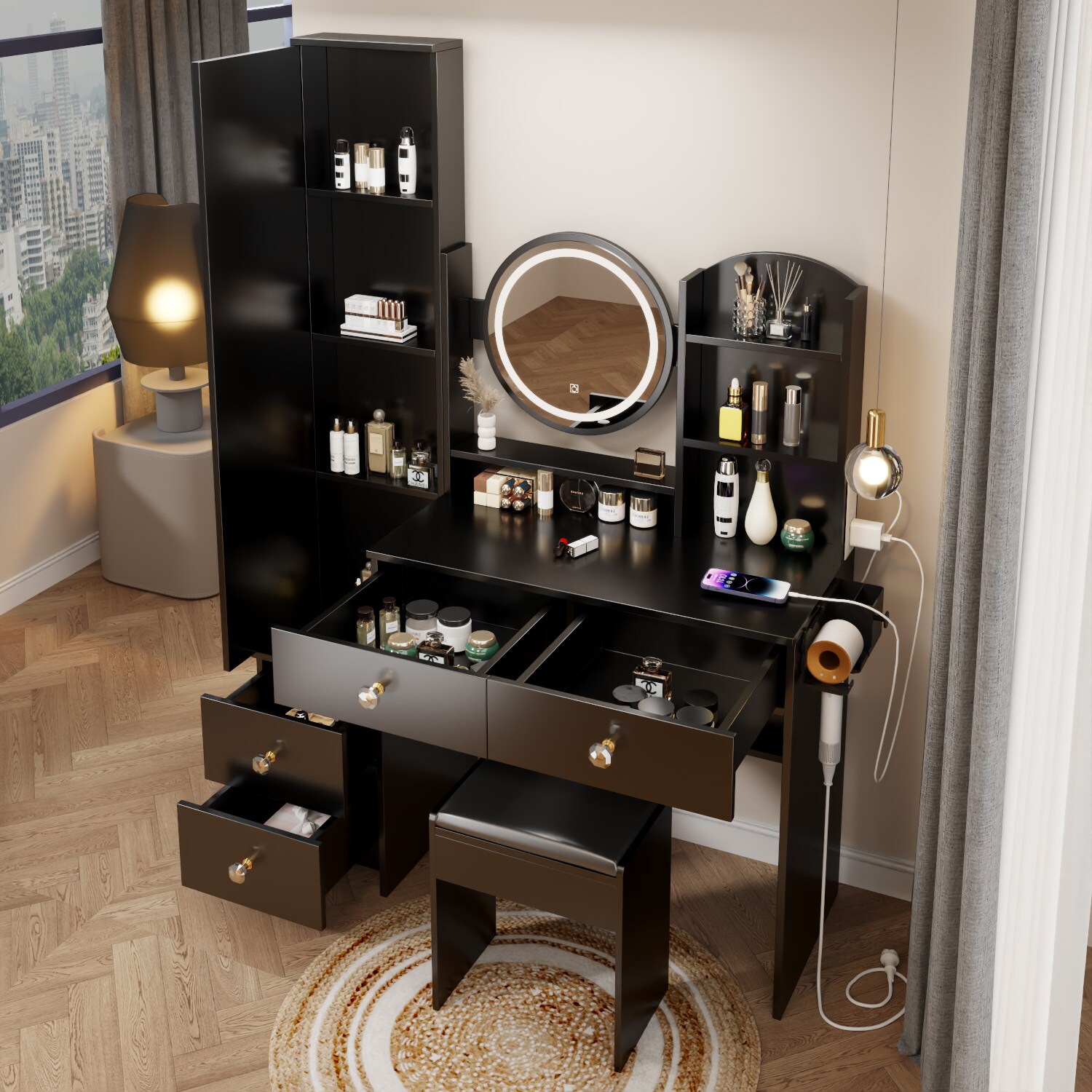 ToolCat PLP1-15-BHH Bedroom-Vanities - View #7