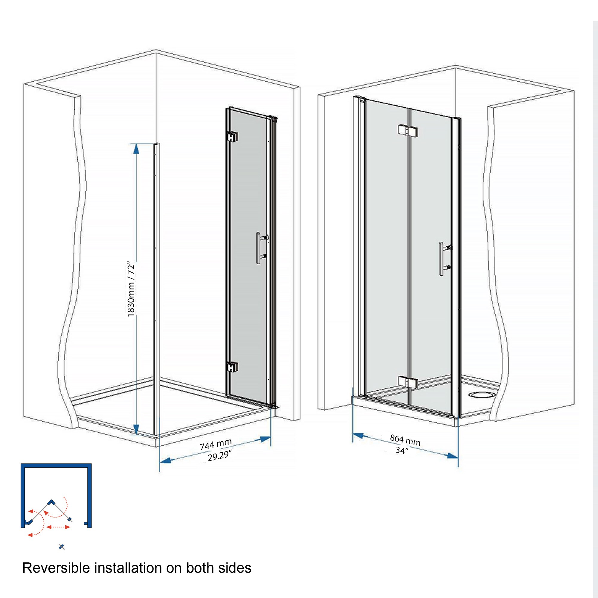 Vanityfus VF-BF-07148 Shower-Doors - View #3
