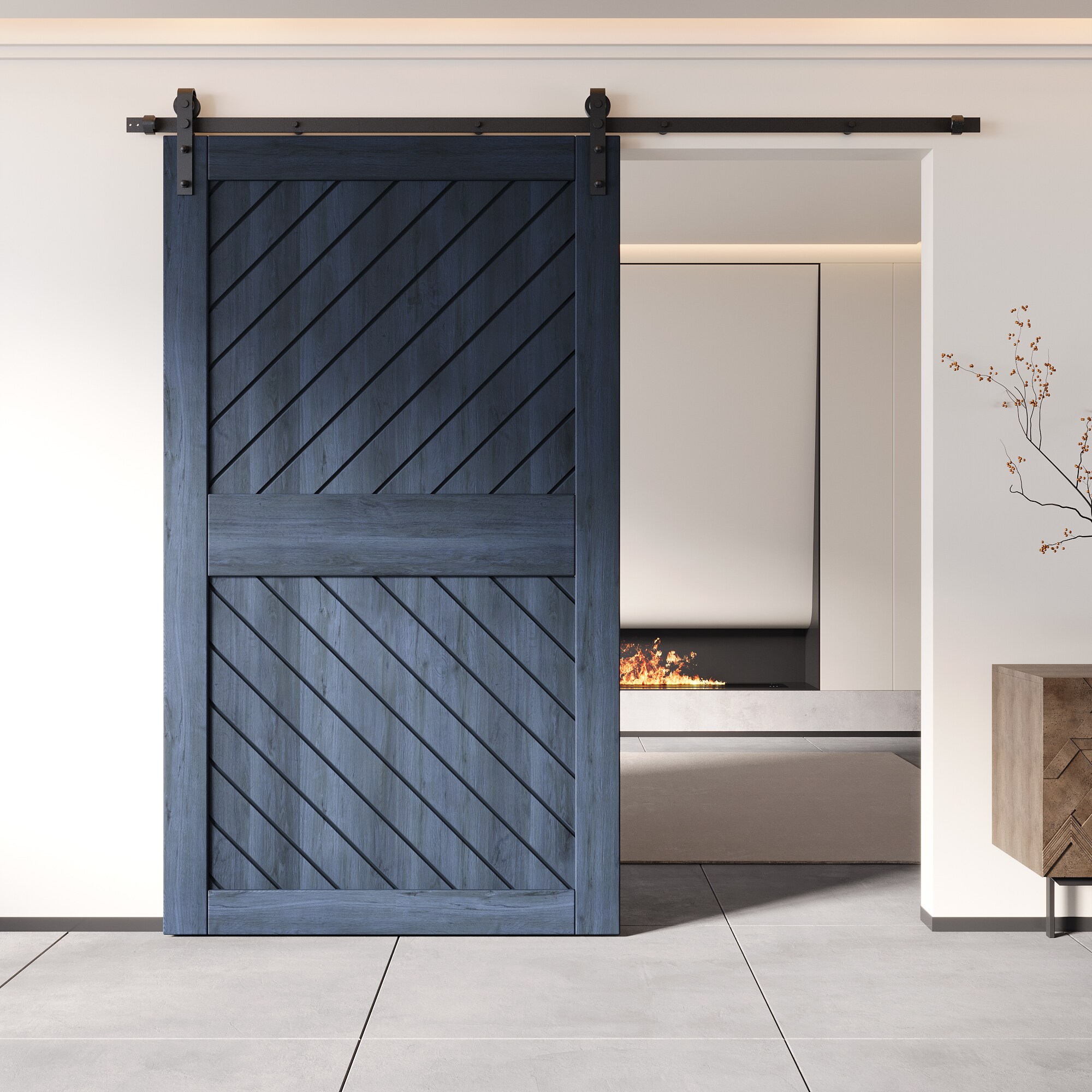 HOMACER XT3-4284-NA Barn-Doors - View #8