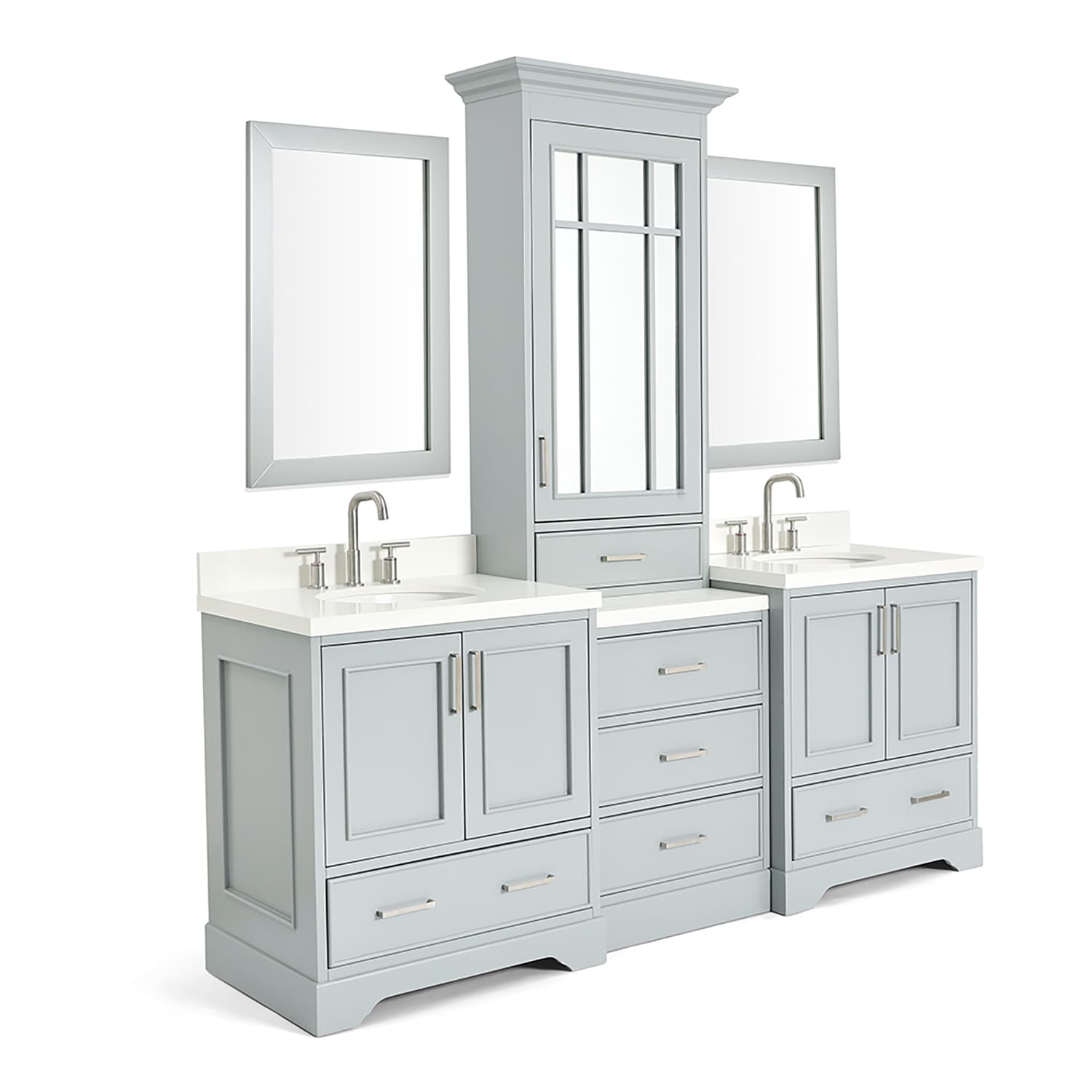 ARIEL M085D-GRY Bath-Vanity-Combo - View #3