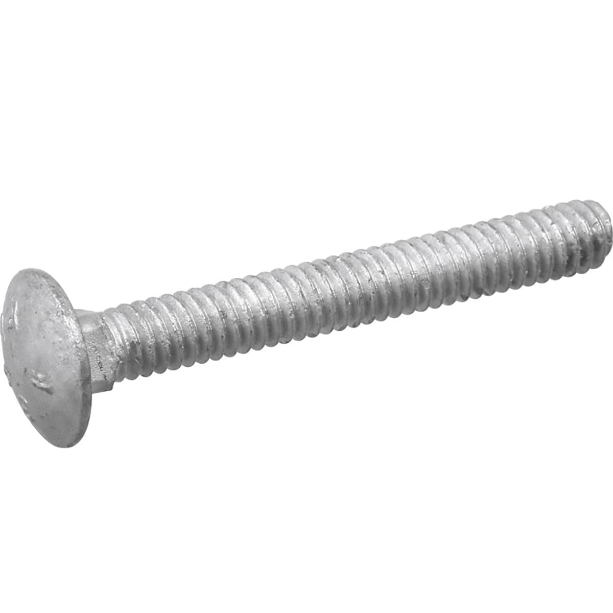 Qty-100 5/8"-11 x 2-1/2" FT Carriage Bolt Hot Dipped Galvanized Bolts 