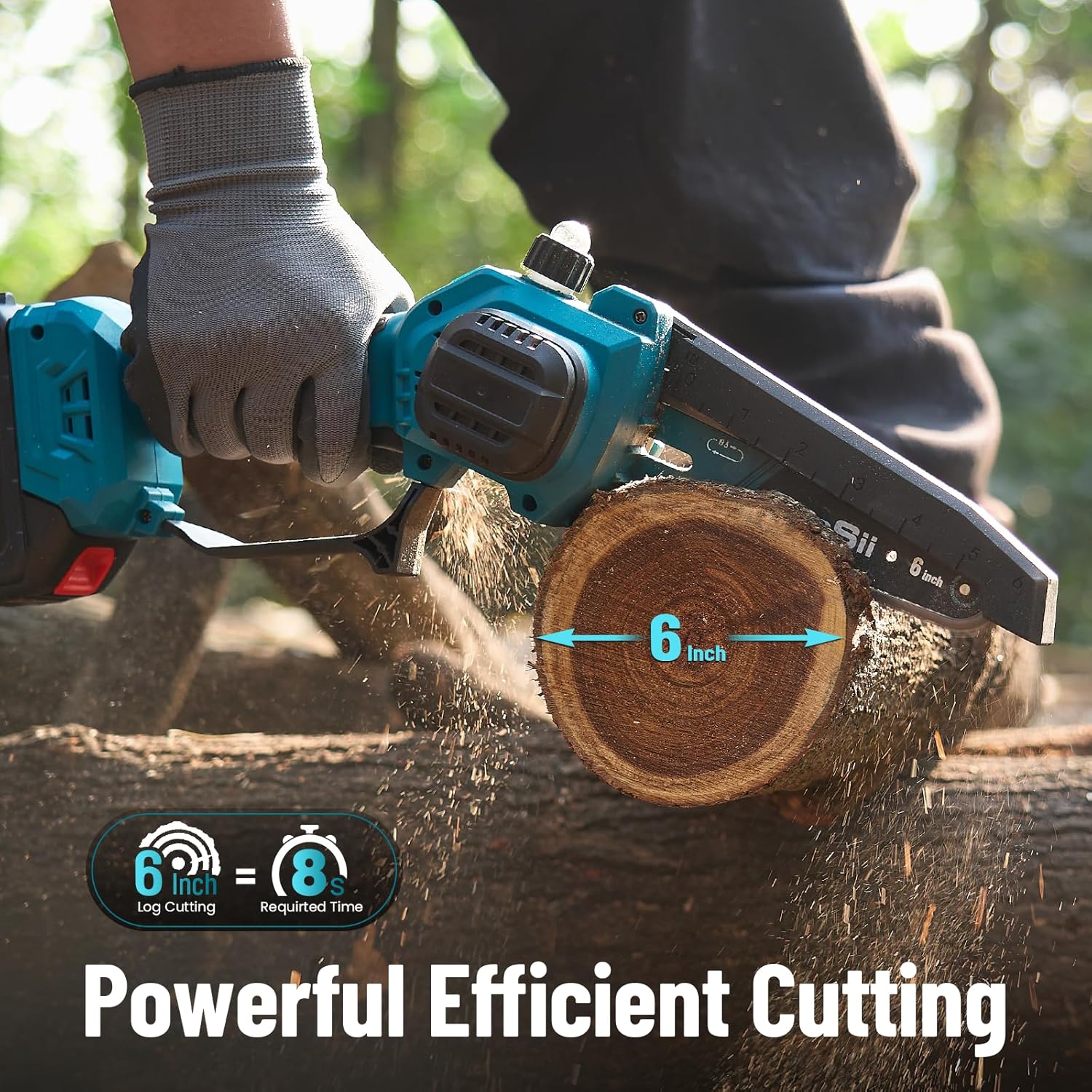 SeeSii PS620 Cordless-Pole-Saw - View #6