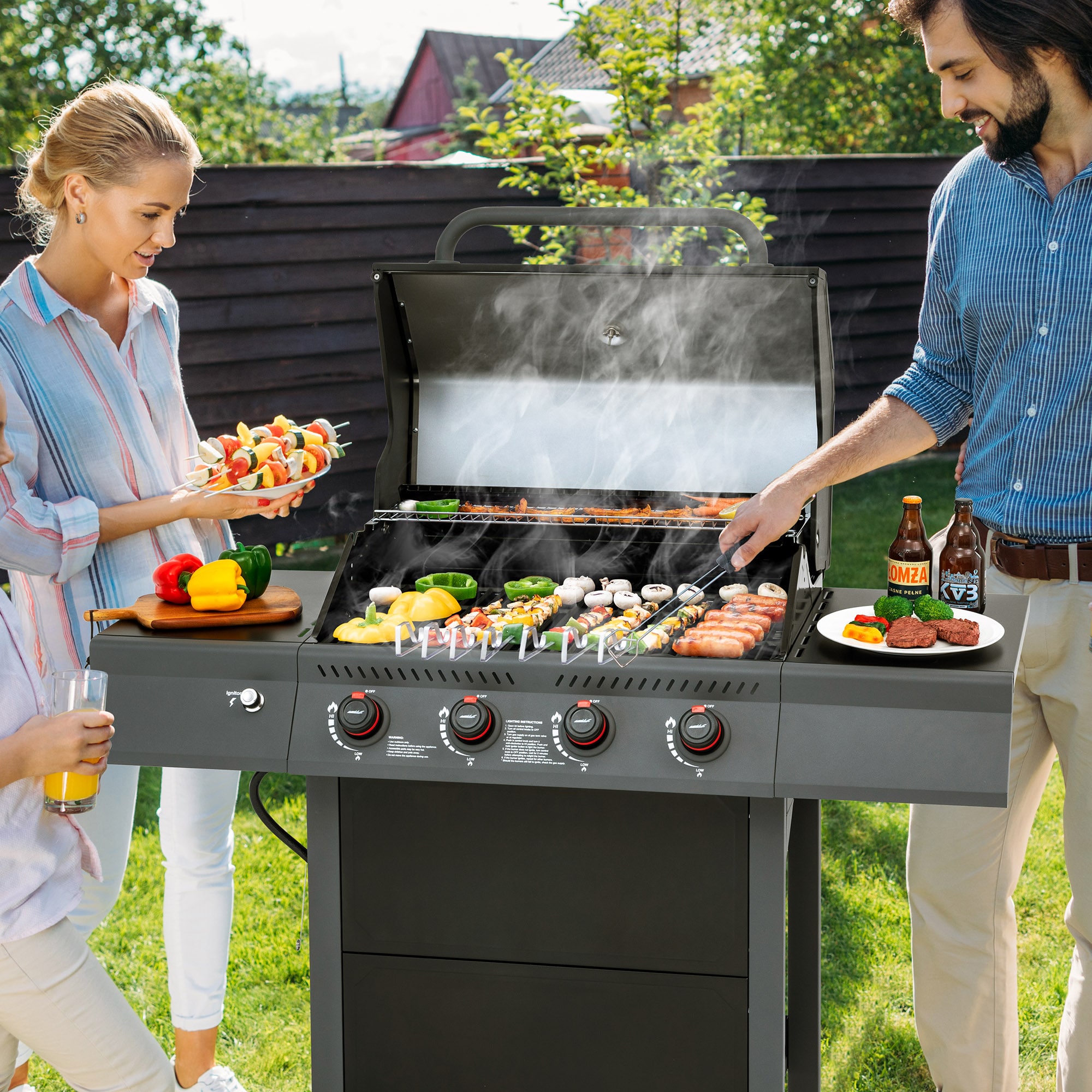 Royal Gourmet GA4401T Gas-Grill - View #3