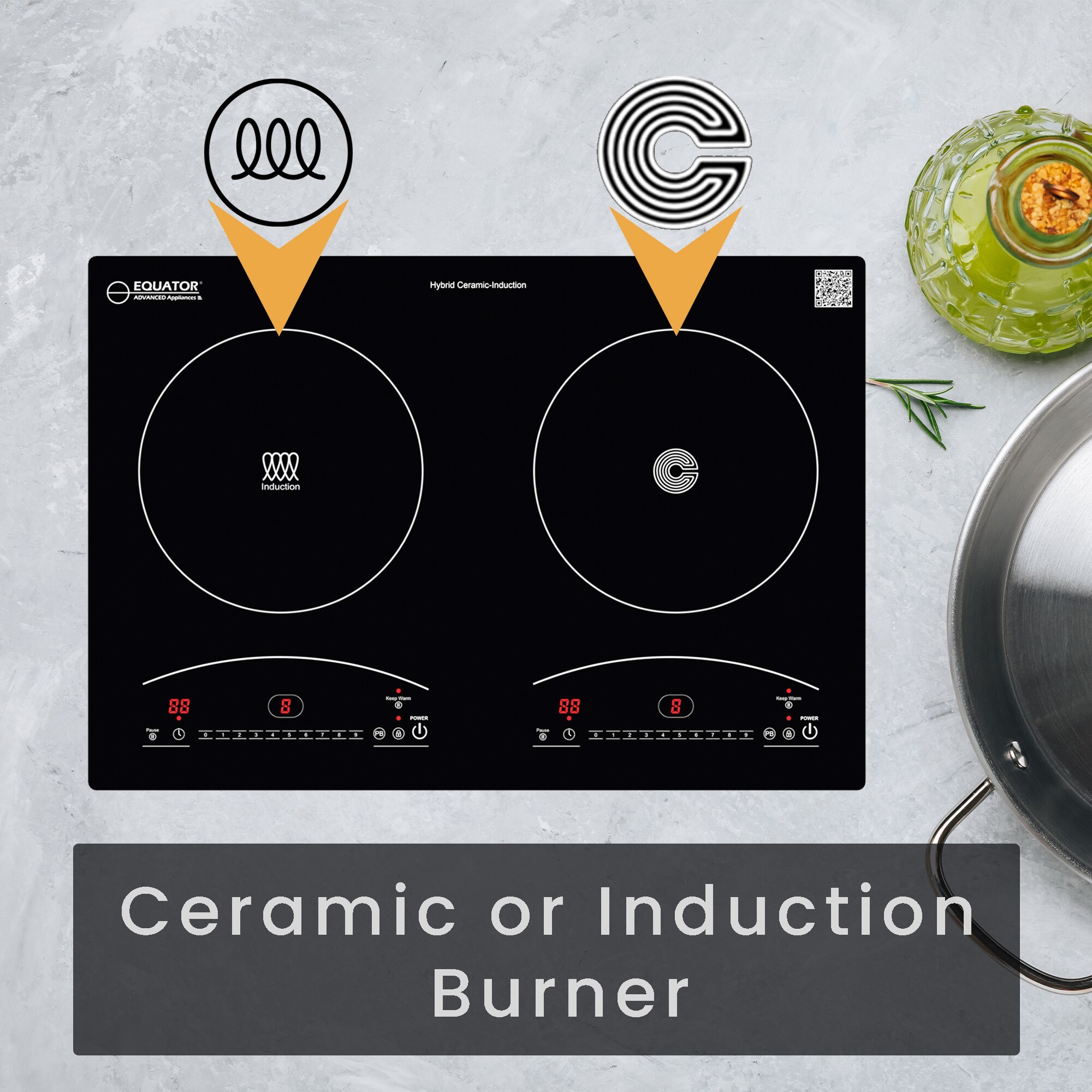 Equator Advanced Appliances EHC 20211 Elec-Cktp - View #3
