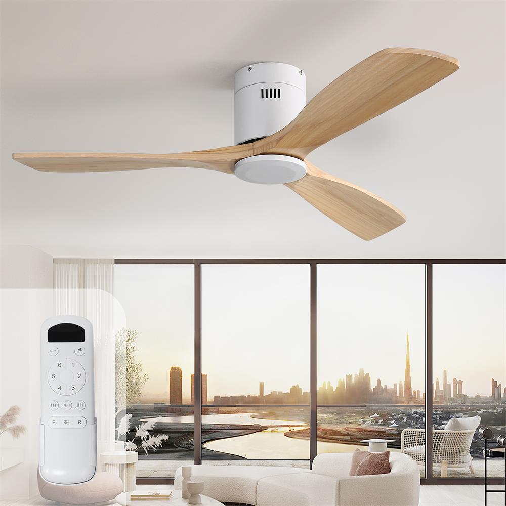 Sofucor LW-52143-WH-WD-YM Ceiling-Fans - View #11