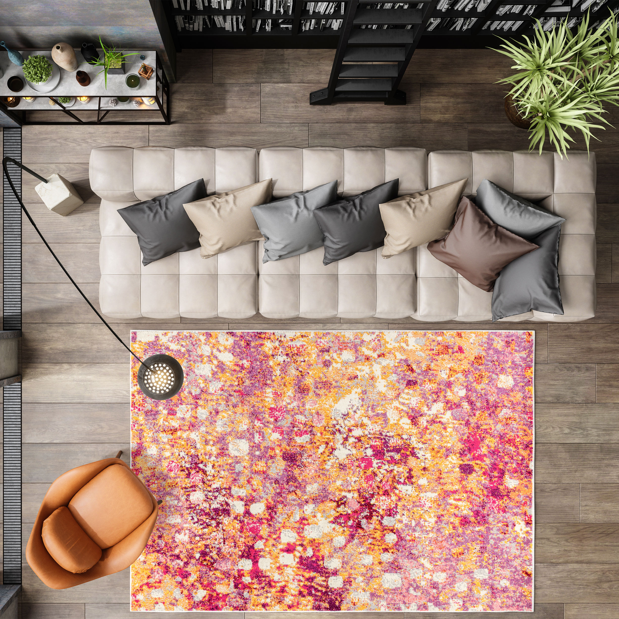 JONATHAN  Y CTP108C-8 rugs - View #5