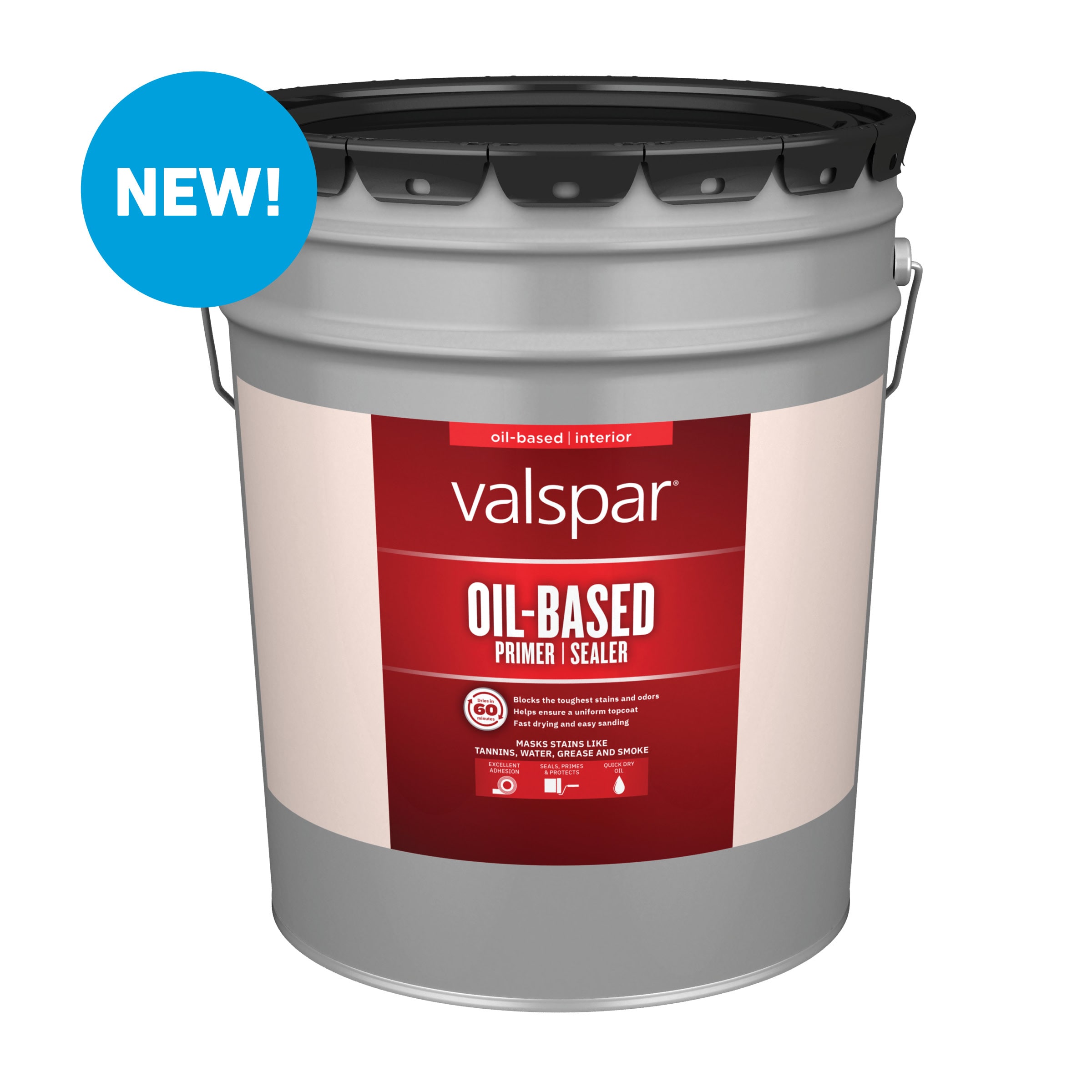 Valspar Interior Multi-purpose Oil-based Wall and Ceiling Primer ( 5-gallon ) #007.6036456.008