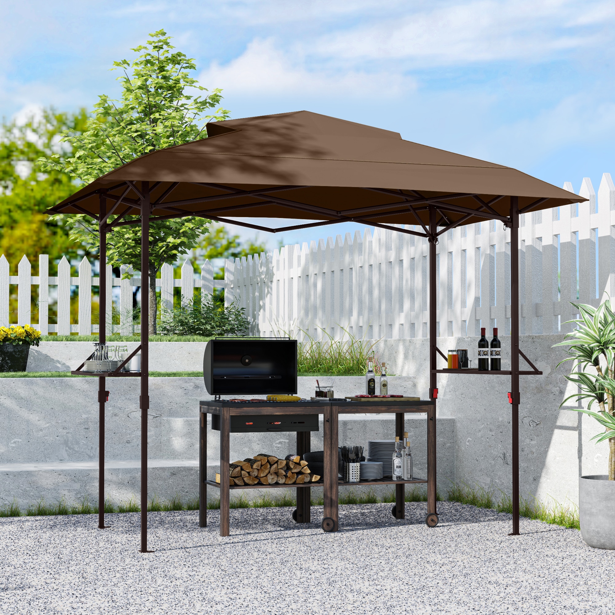  EL-ZPSKZD-58-Z-WL3 Wood-Resin-Gazebos - View #7