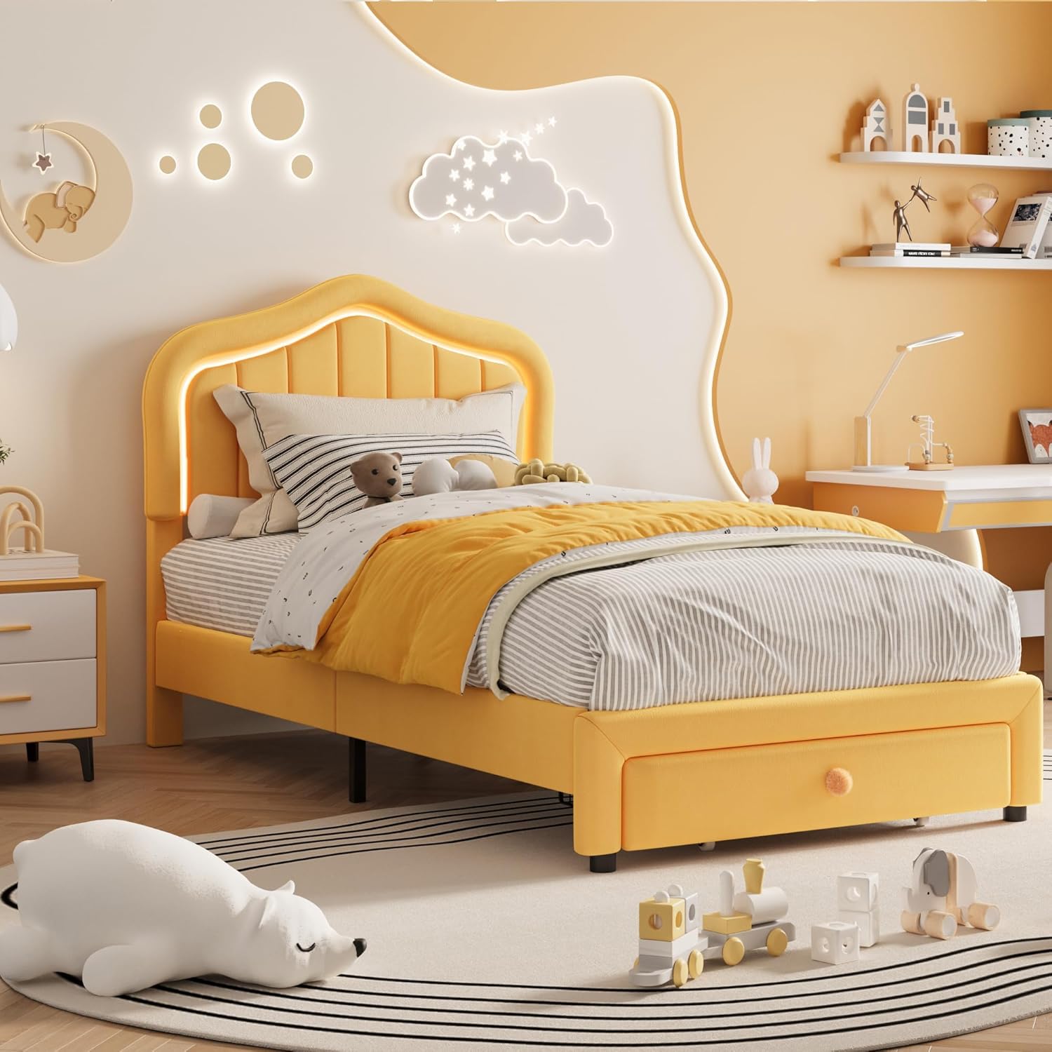 Qeetex WWJ-PHO-33DAK9ZV Toddler-Beds - View #3