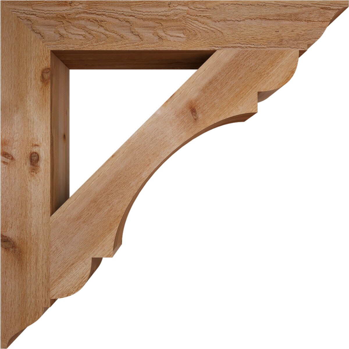 Ekena Millwork BKT06X42X42OLY01RWR corbels - View #3
