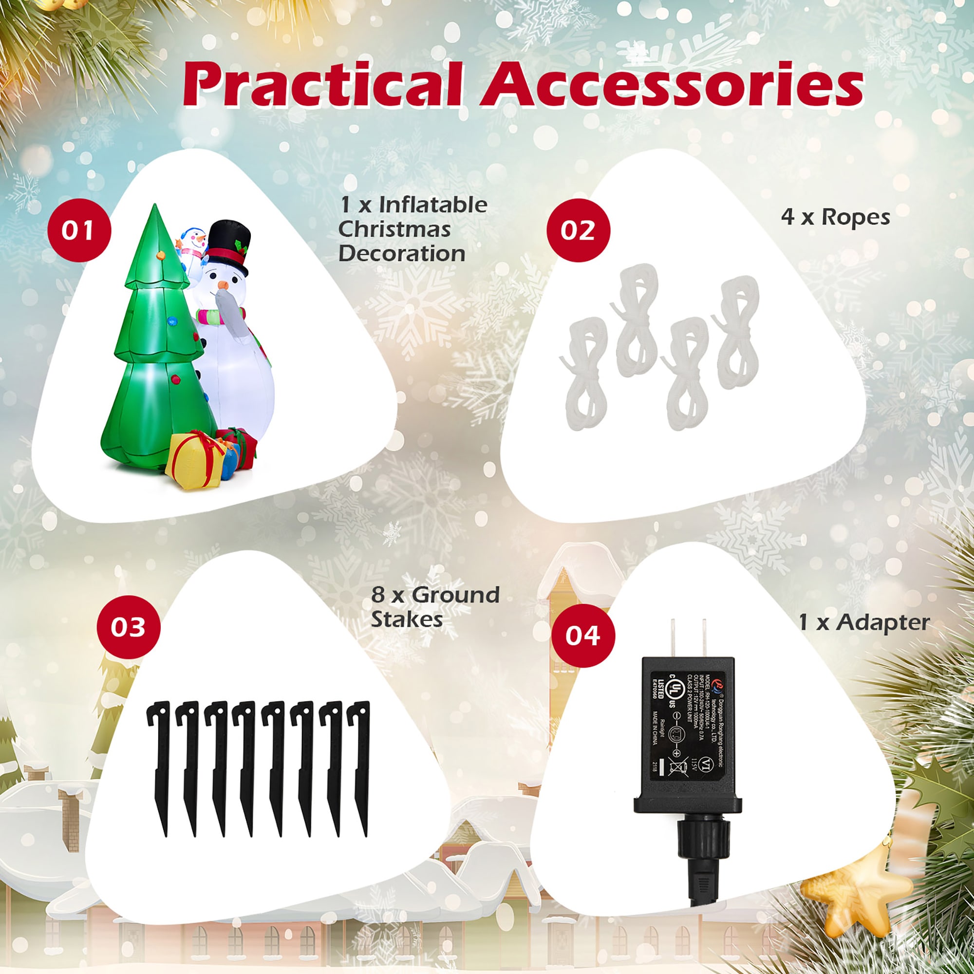 Costway LWS00691 Christmas-Inflatables - View #5