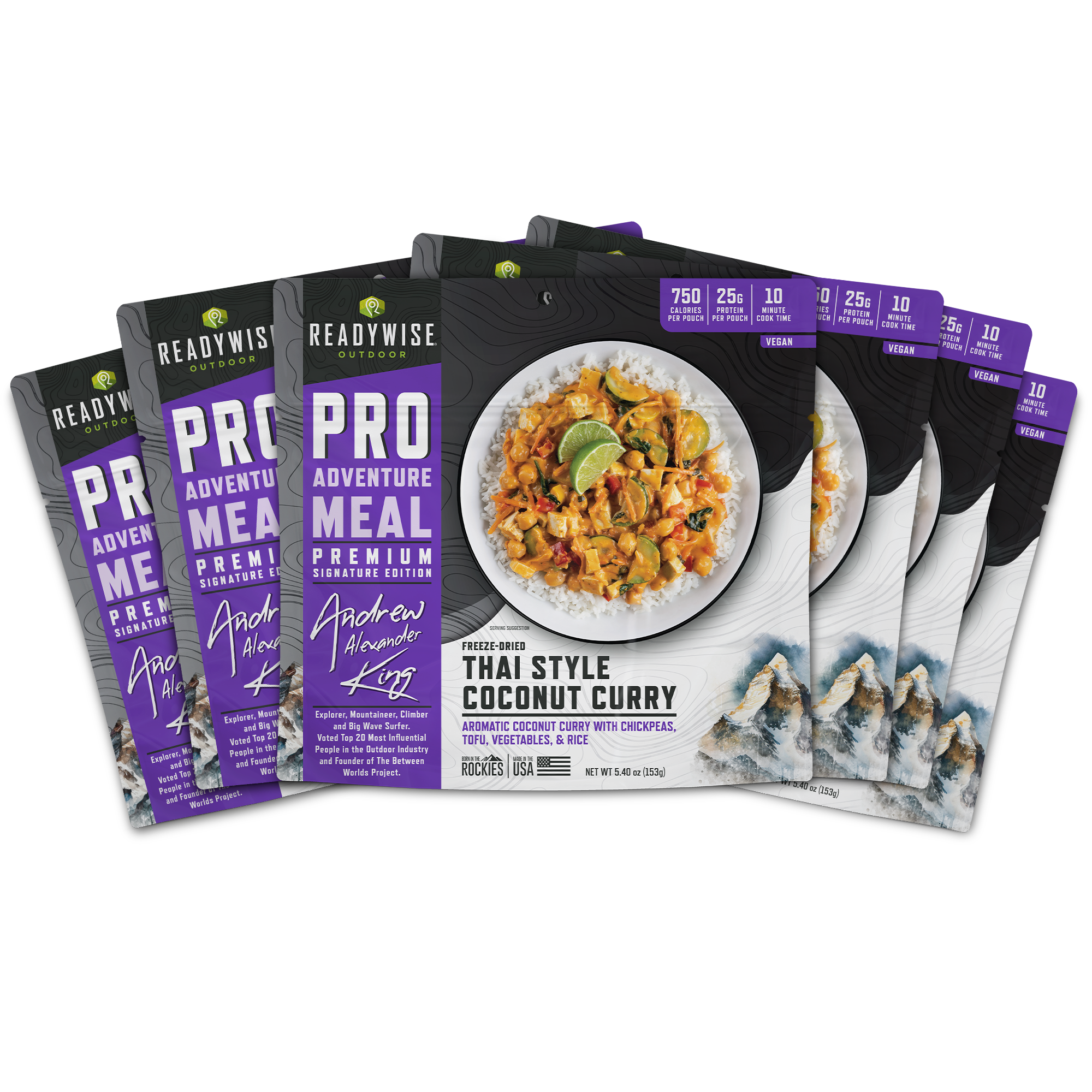 ReadyWise RW05-408 Coconut Curry 0.33-oz Entree