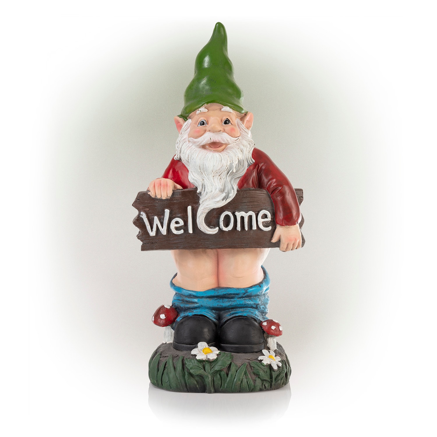 Alpine Corporation ZEN242 22-Inches H x 9-Inches W Multiple colors/finishes Garden Statue