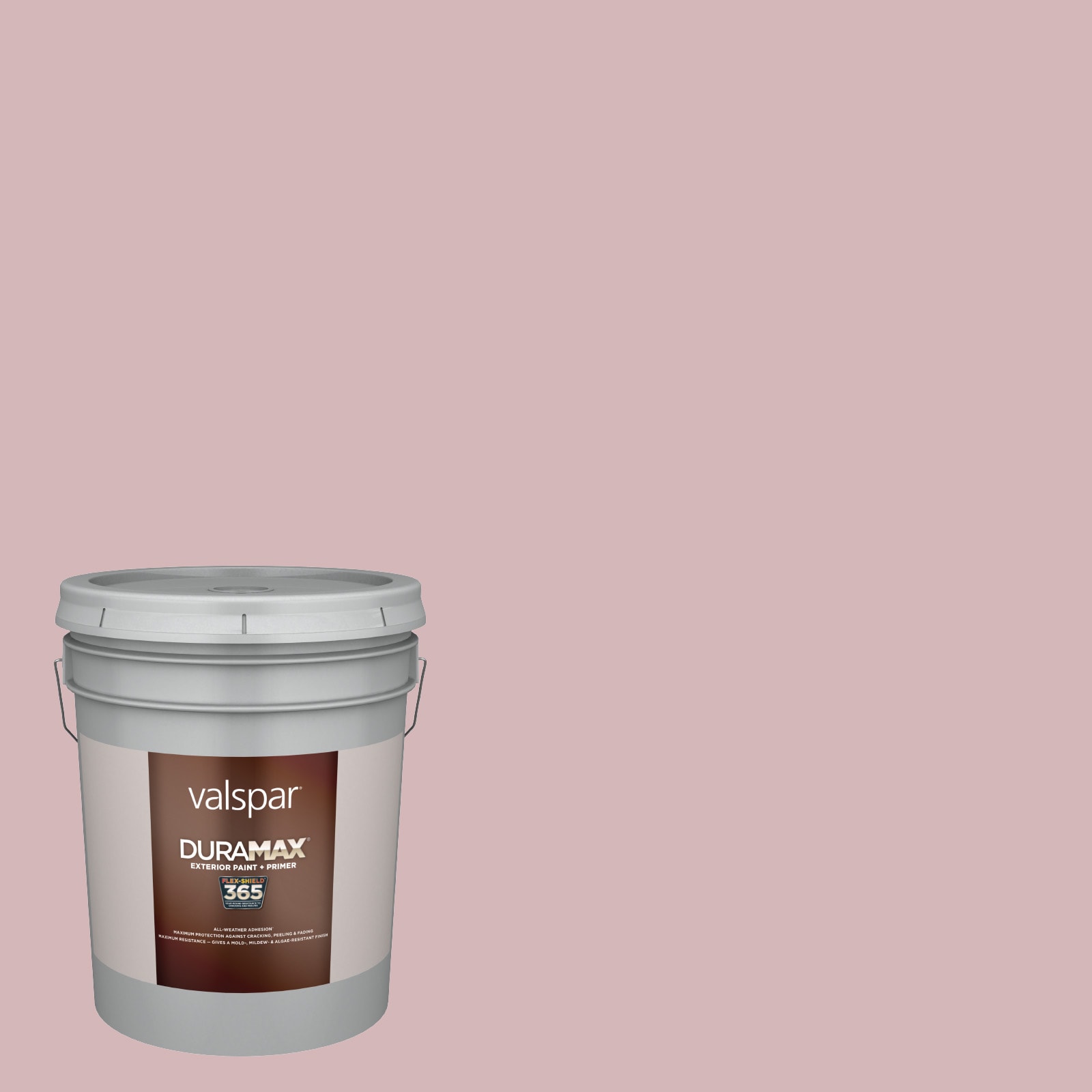 Valspar 1006-8B-4832 Duramax Flat Bombay Pink 1006-8B Latex Exterior Paint + Primer ( 5-gallon )