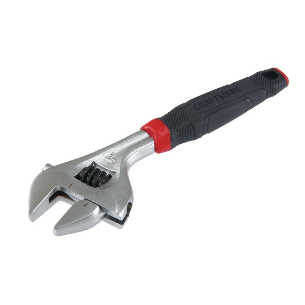 CRAFTSMAN Quick 6-in Steel Adjustable Wrench