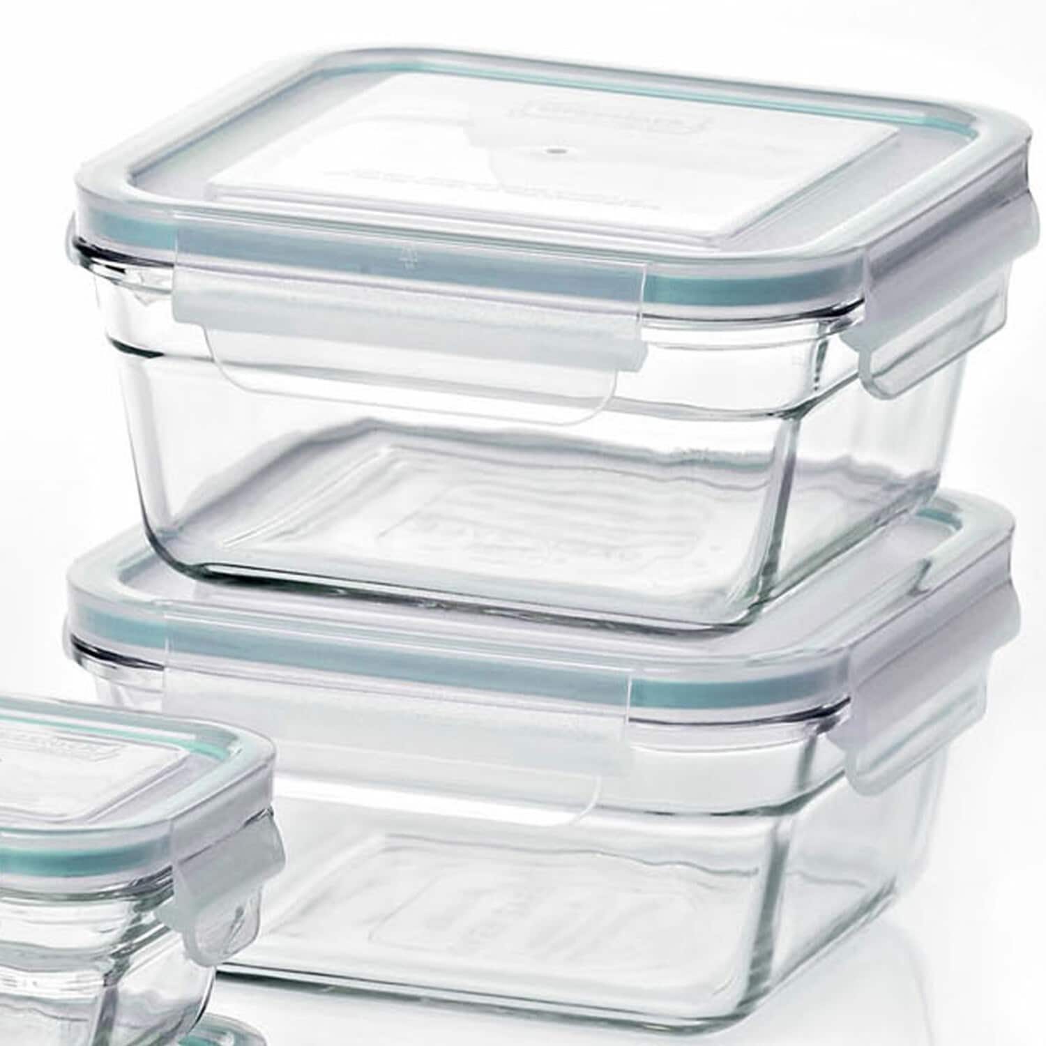 JoyJolt 24-Pack Multisize Glass BPA-Free Reusable Food Storage Container  Set with Lid in the Food Storage Containers department at