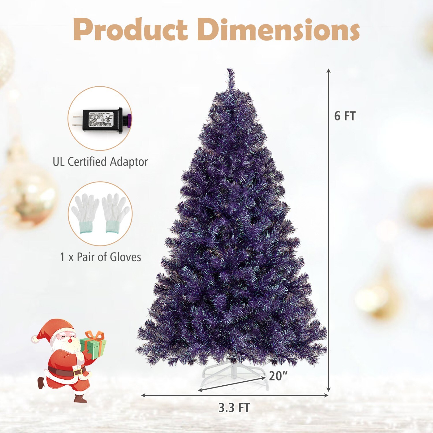 LIVIZA HYS25183USBUS Artificial-Christmas-Trees - View #2