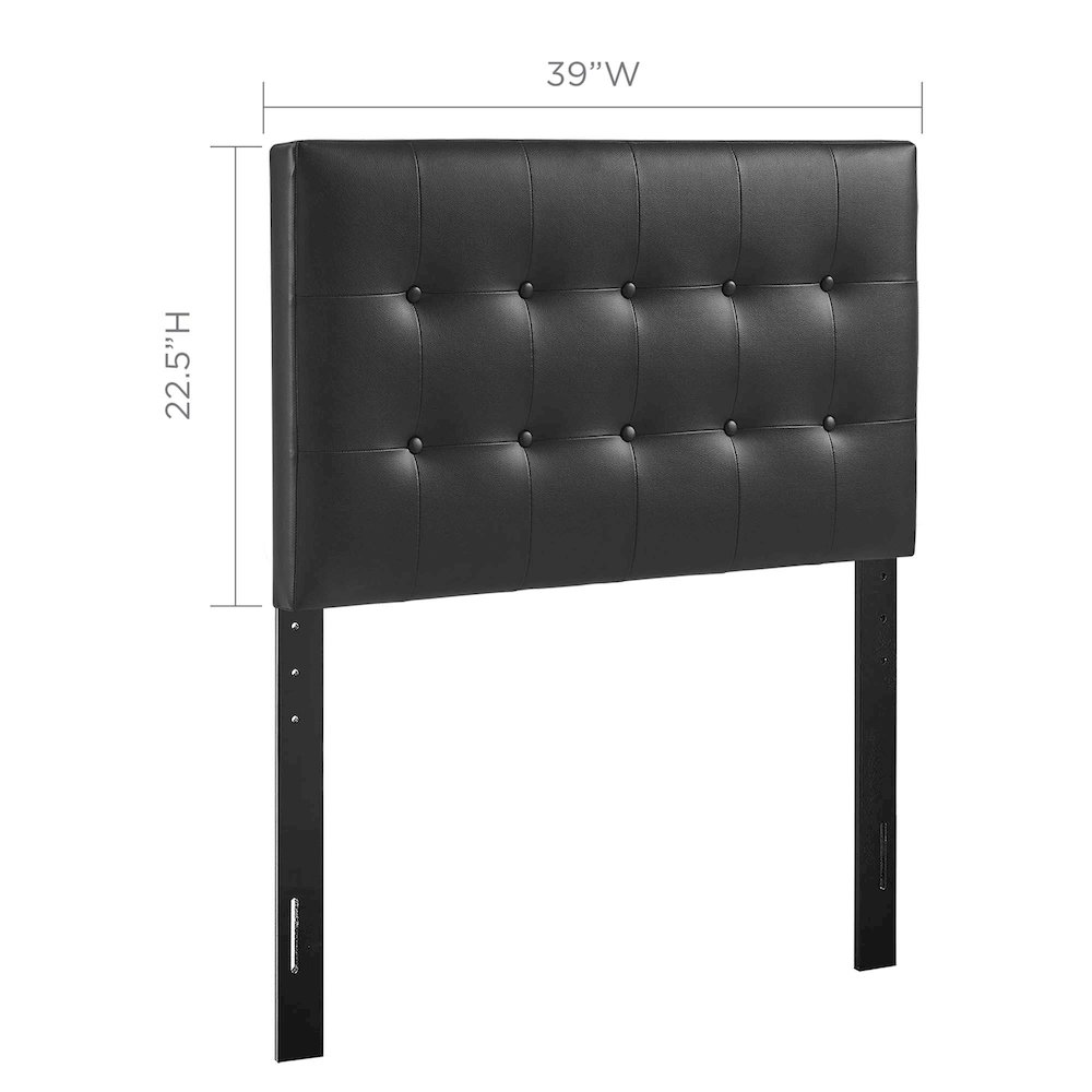 Modway MOD-5177-BLK Upholstered-Headboards - View #2