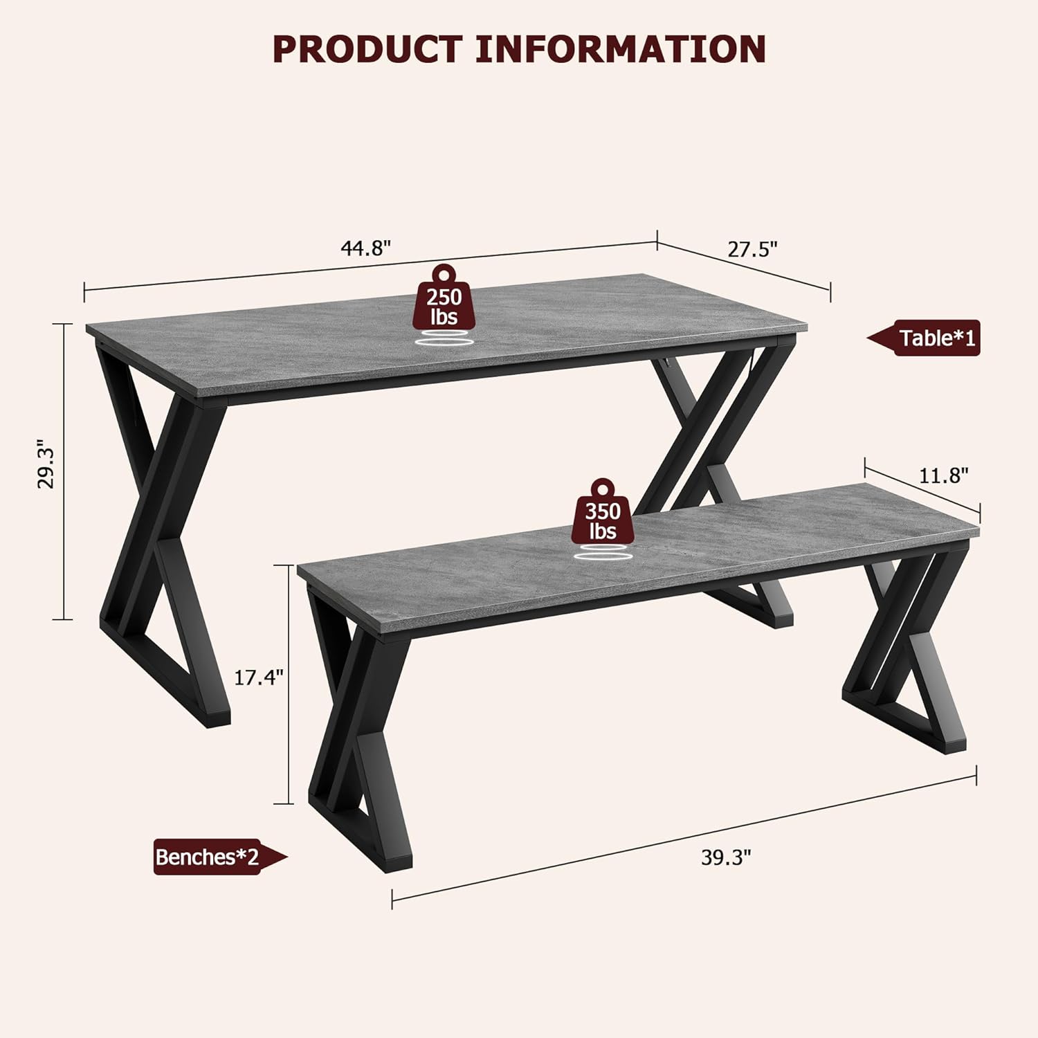 GarveeLife LY260728A08 Dining-Sets - View #5