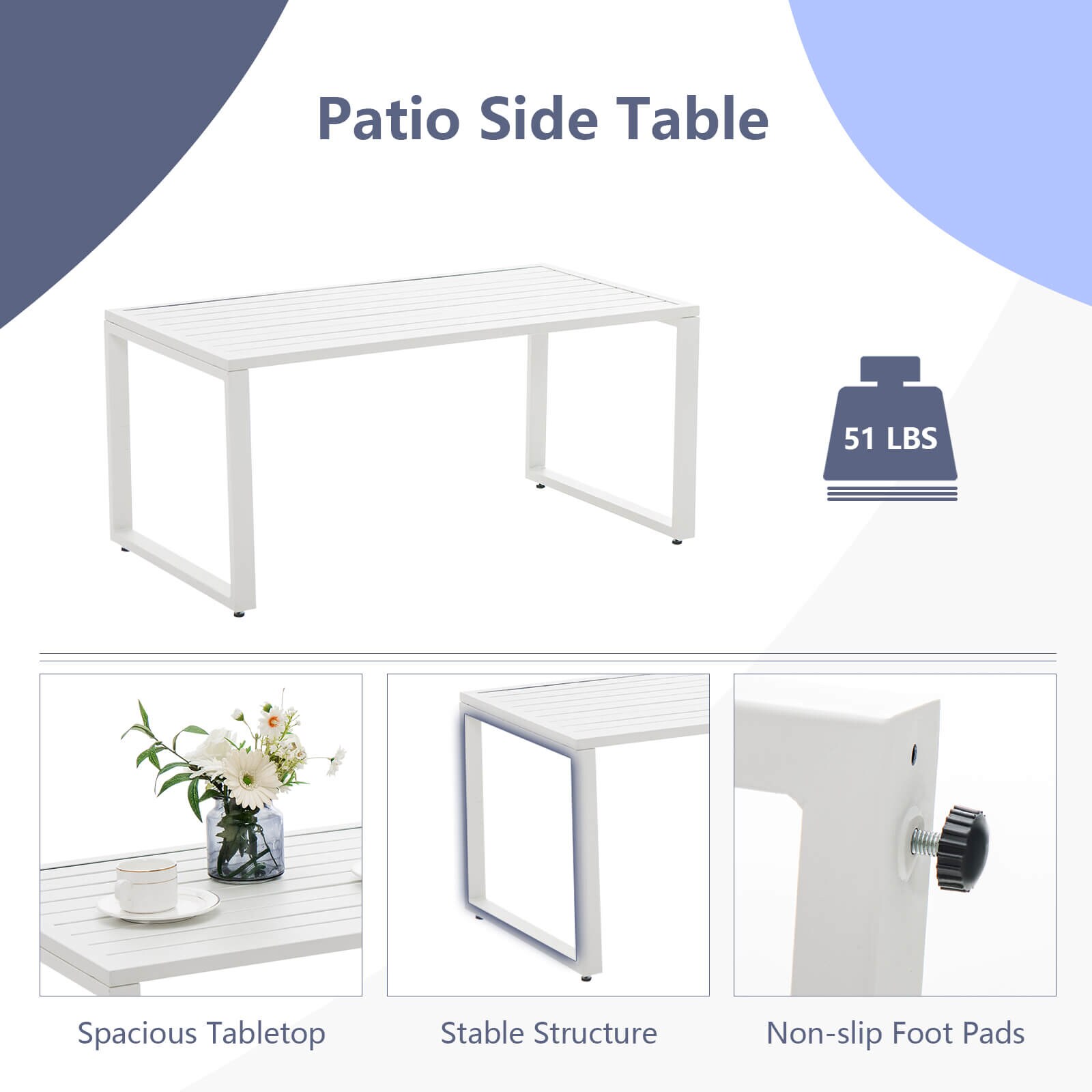 Forclover HBV-4413 Patio-Conversation-Sets - View #4