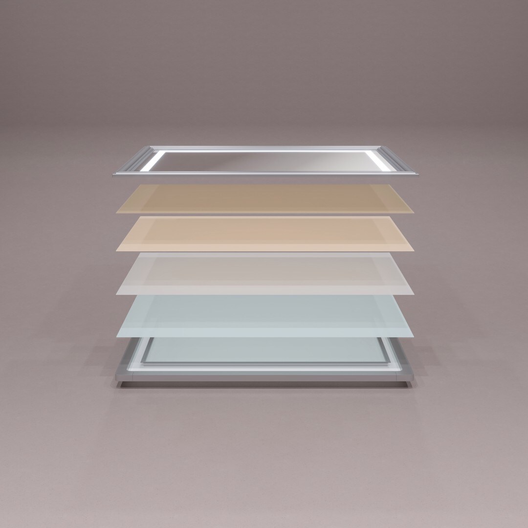 Eviva EVMR33-35X24-LED Framed-Bath-Mirrors - View #7