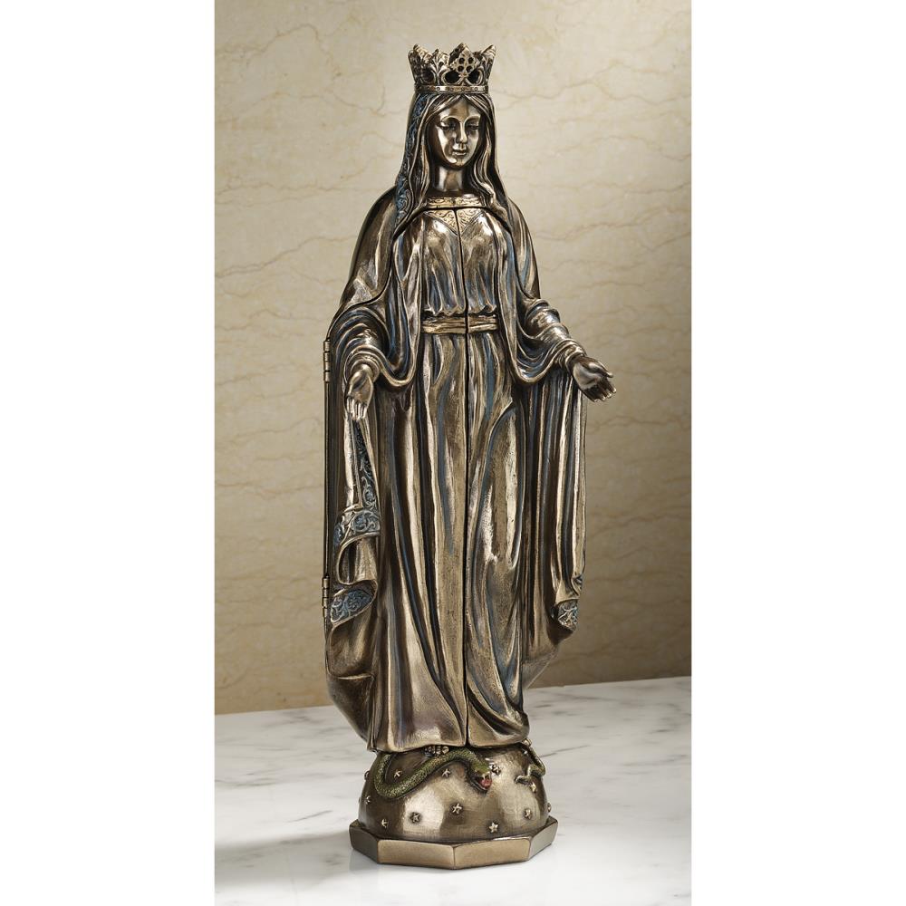 Design Toscano WU75630 Triptych Of The Virgin Mary Statue