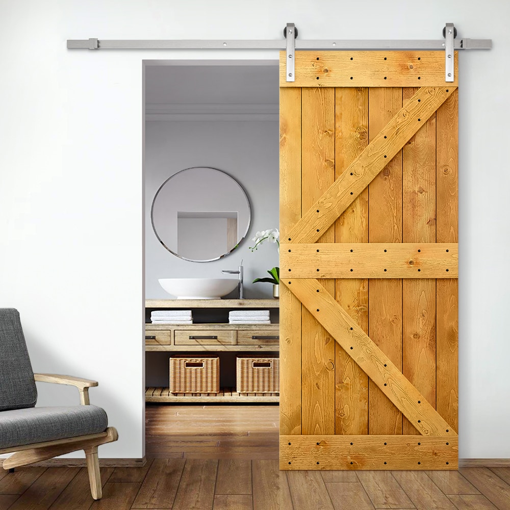 CALHOME TSQ03-SS+ASM-K30AT Barn-Doors - View #2