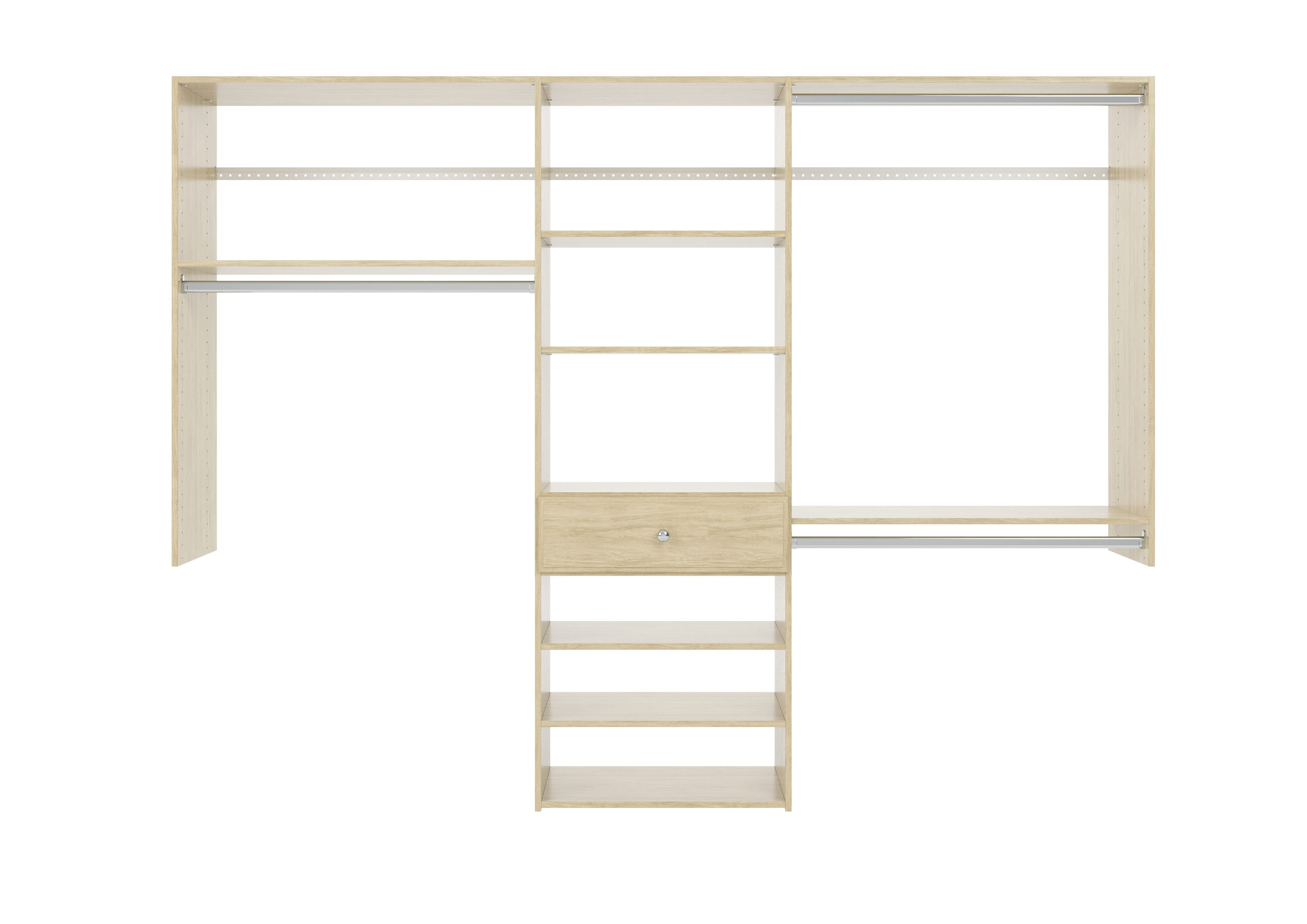 Easy Track PH53-MJ Wood-Closet-Kits - View #3