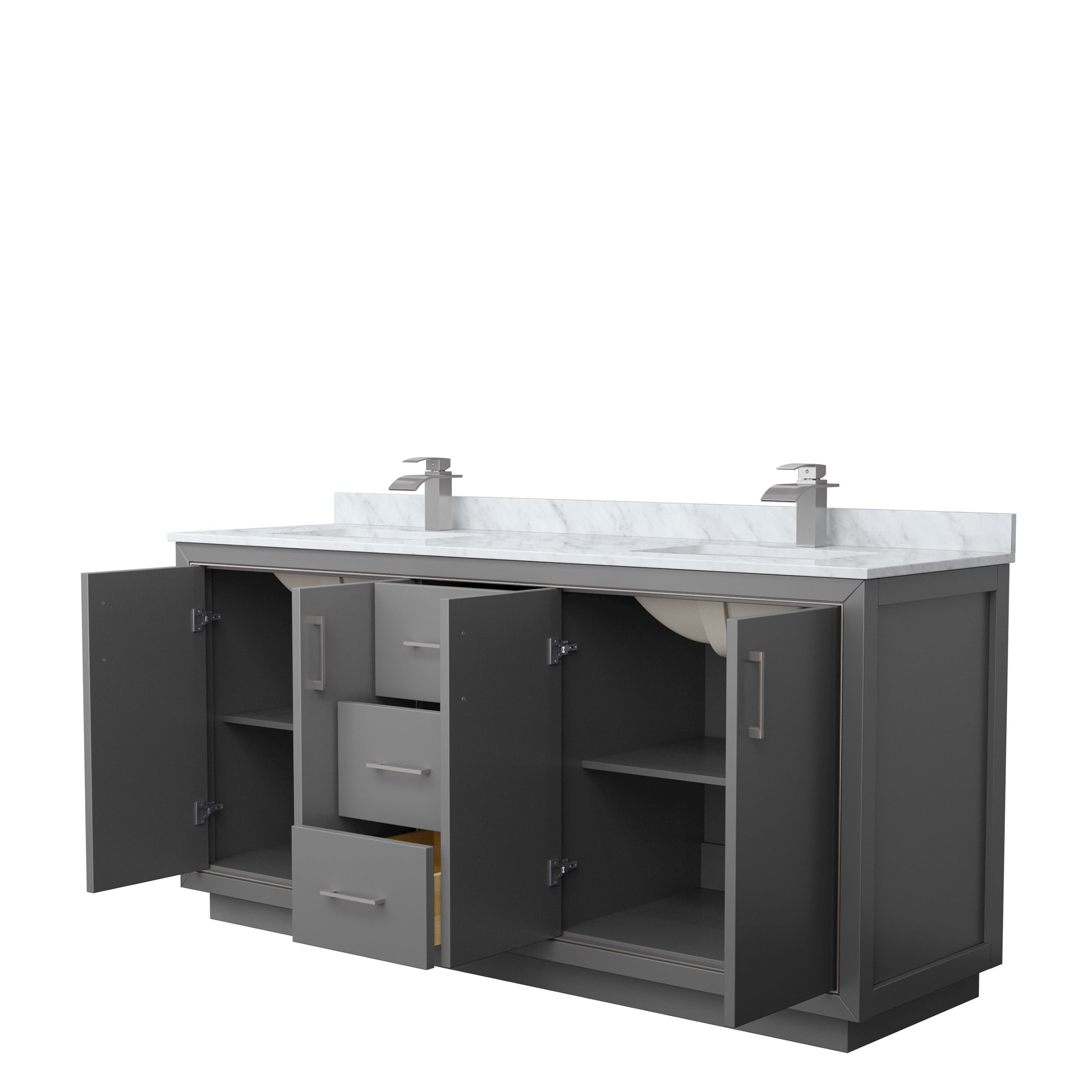 Wyndham Collection WCF111172DKGCMUNSMXX Bath-Vanity-Combo - View #2