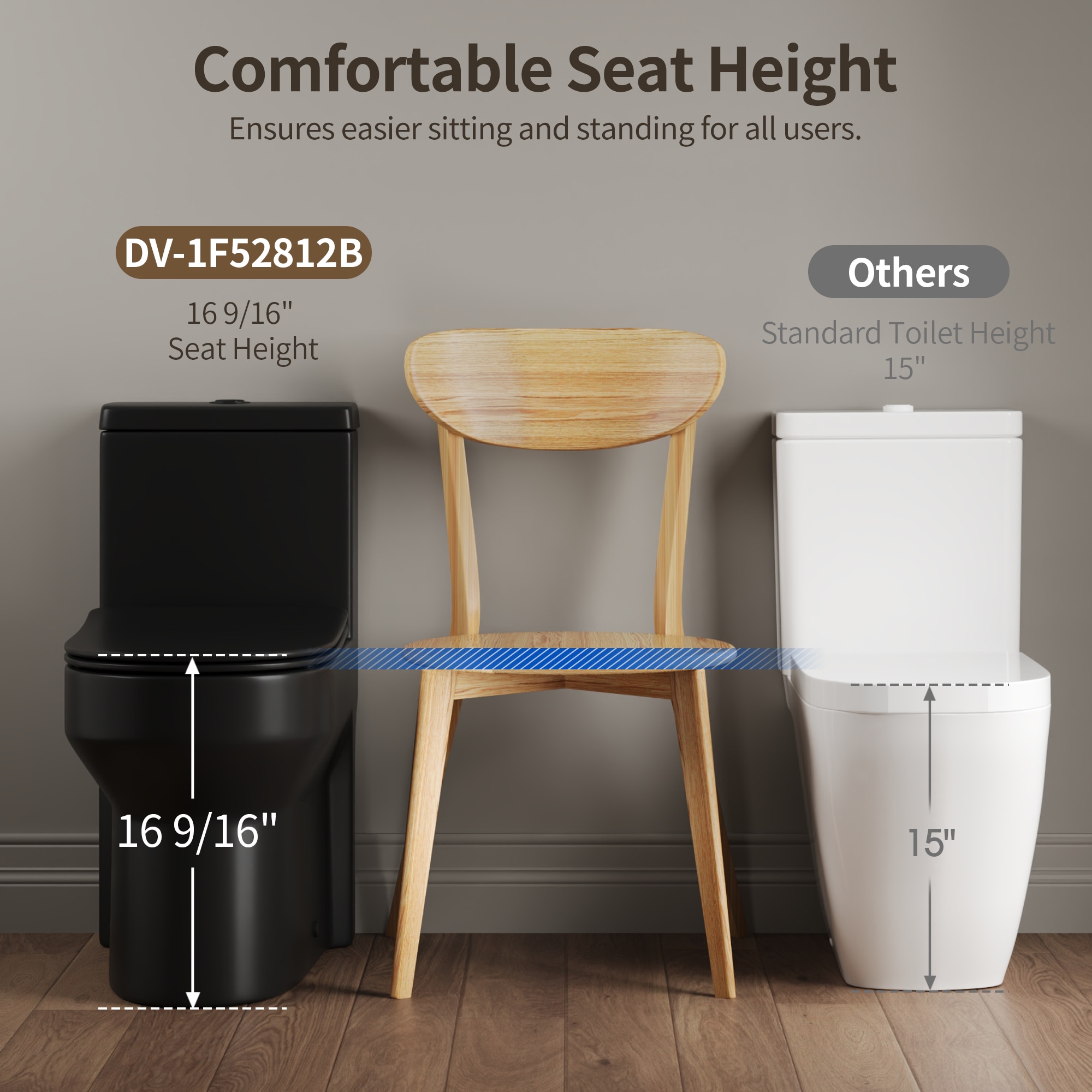 DeerValley DV-1F52812B toilets - Thumbnail View #3