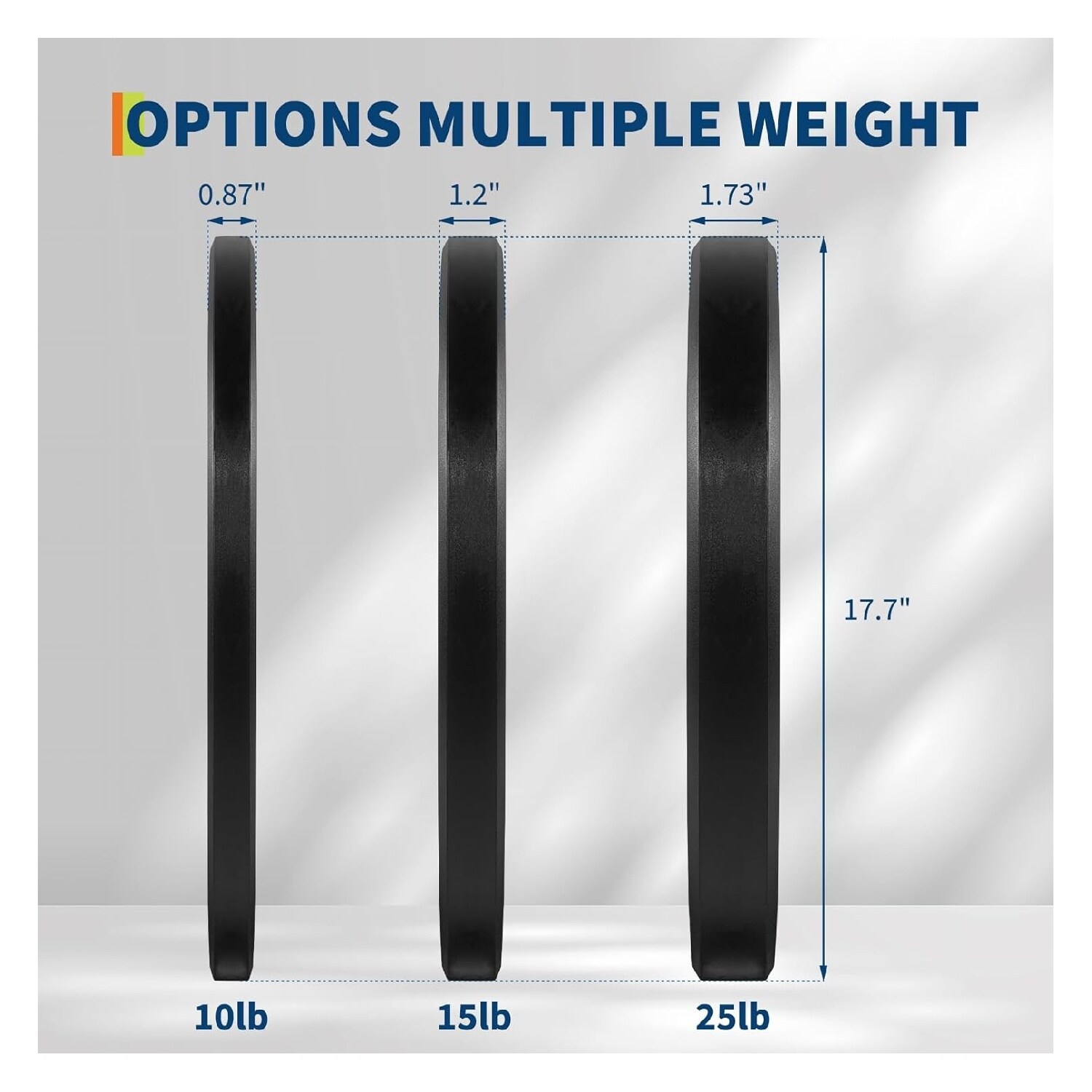 Qeetex GGL-PSS-338CN4UB Barbells-Weight-Bars-Plates - View #2