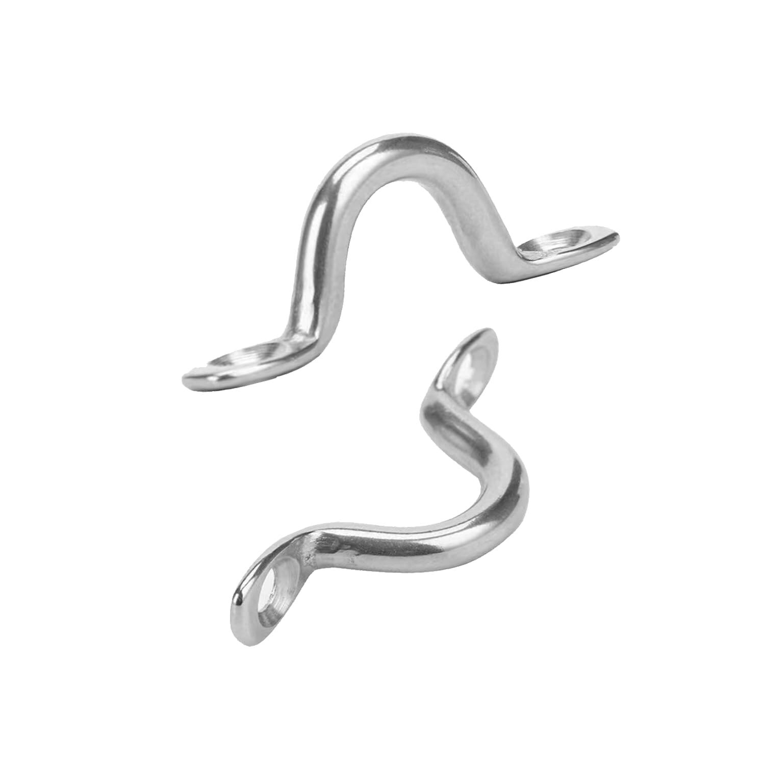 Etokfoks pack of 15 m6 316 stainless steel pad eye strap tie down loops ...