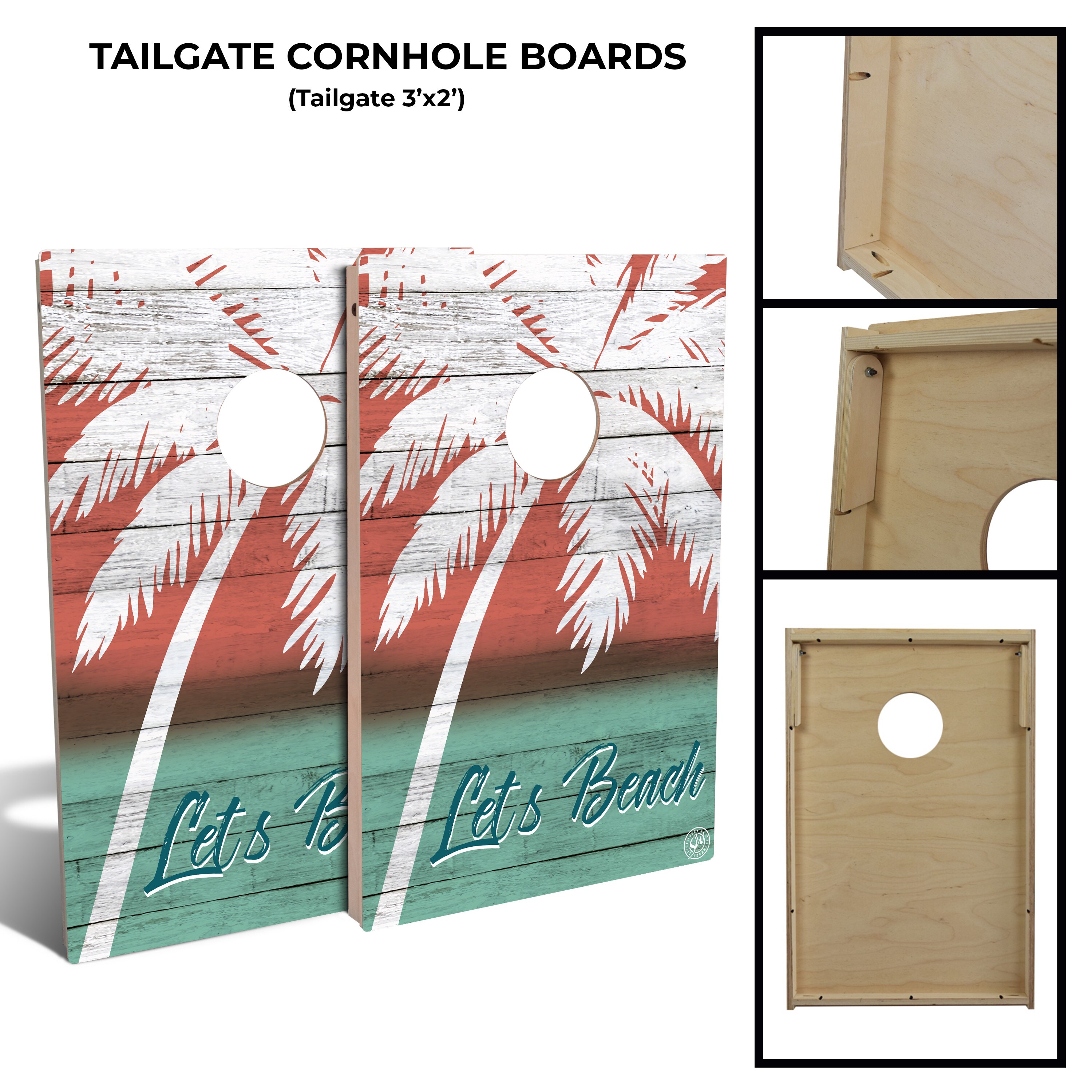 Texas Cornhole Boards – Slick Woody's