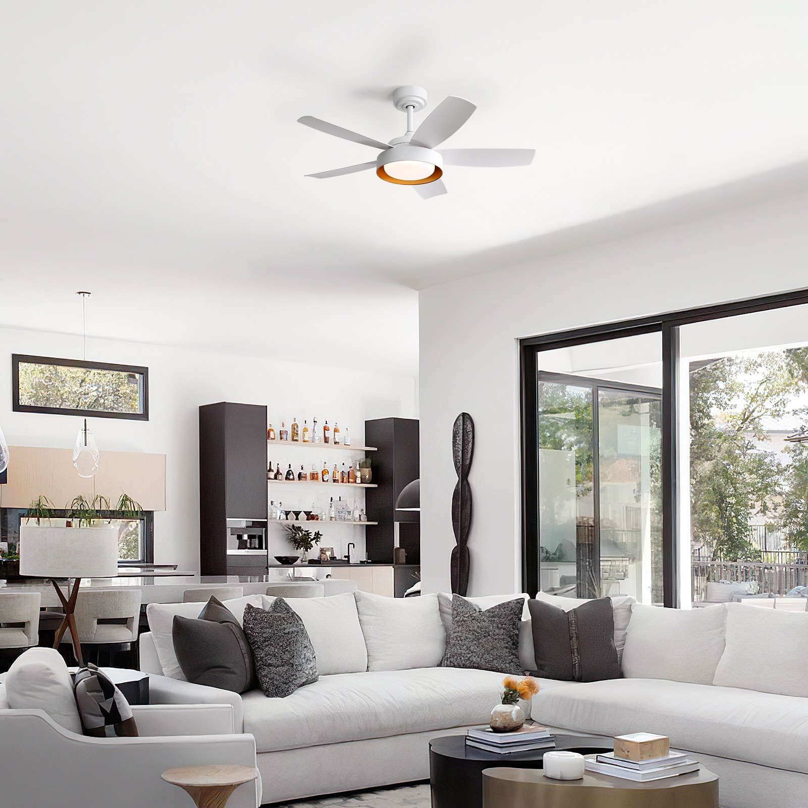 Sofucor LS-42K031-WH-ABS-WH Ceiling-Fans - View #2