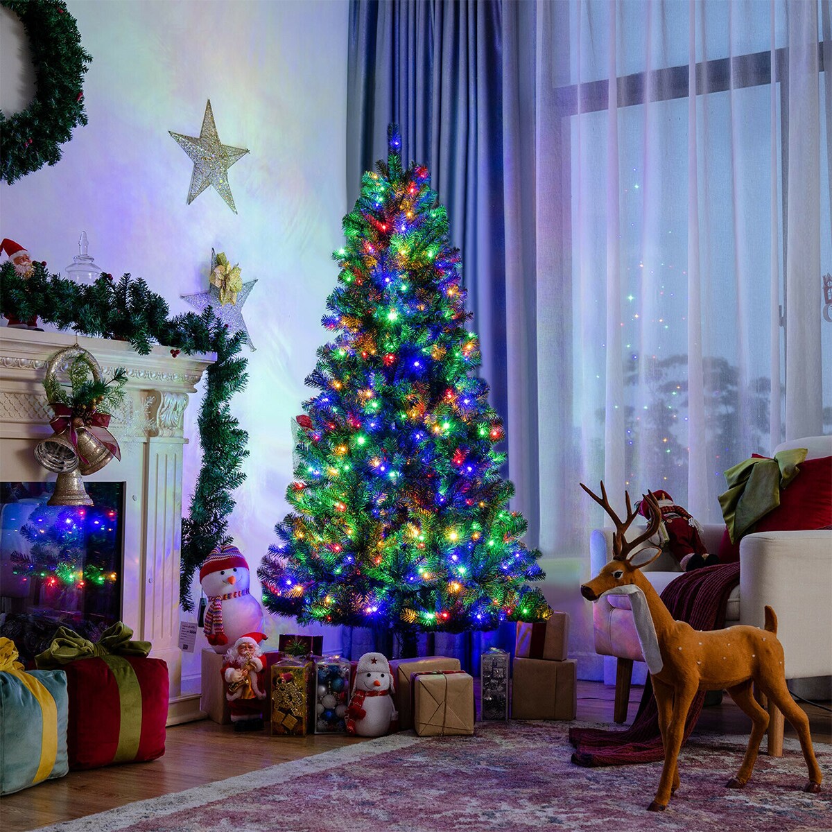 WELLFOR CM-HJY-23525US Artificial-Christmas-Trees - View #7