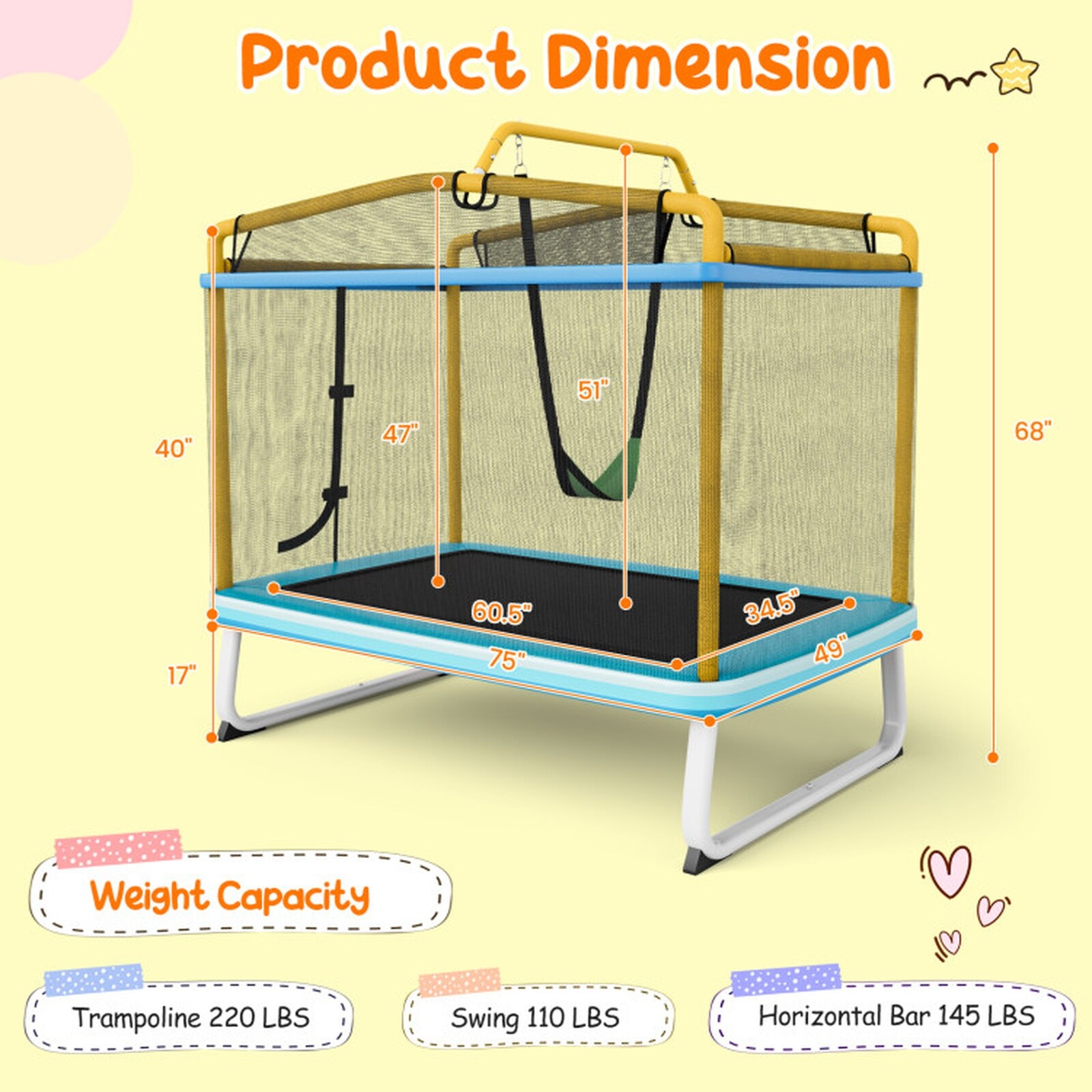 SUGIFT LW102SUGHY0732 trampolines - View #3
