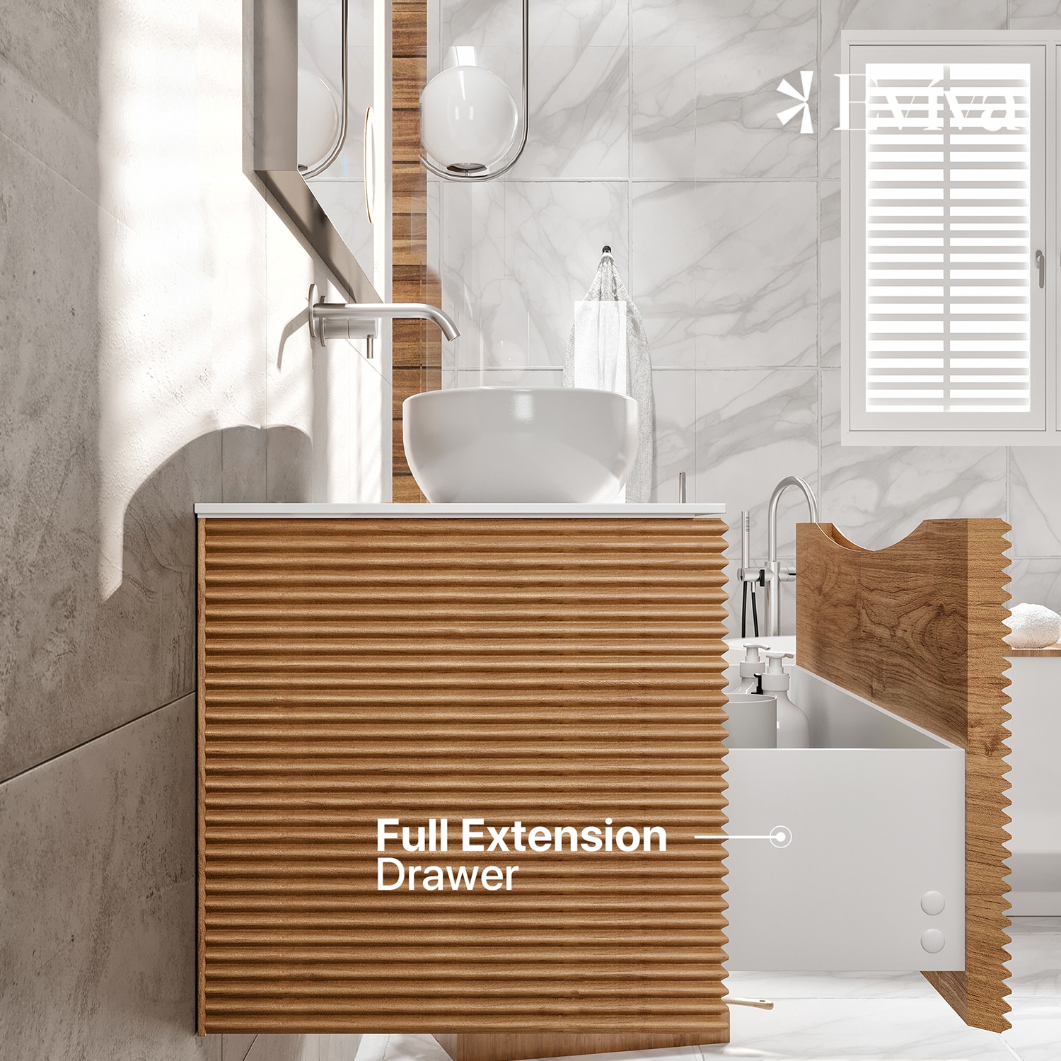 Eviva EVVN115-32MOK-W Bath-Vanity-Combo - View #5