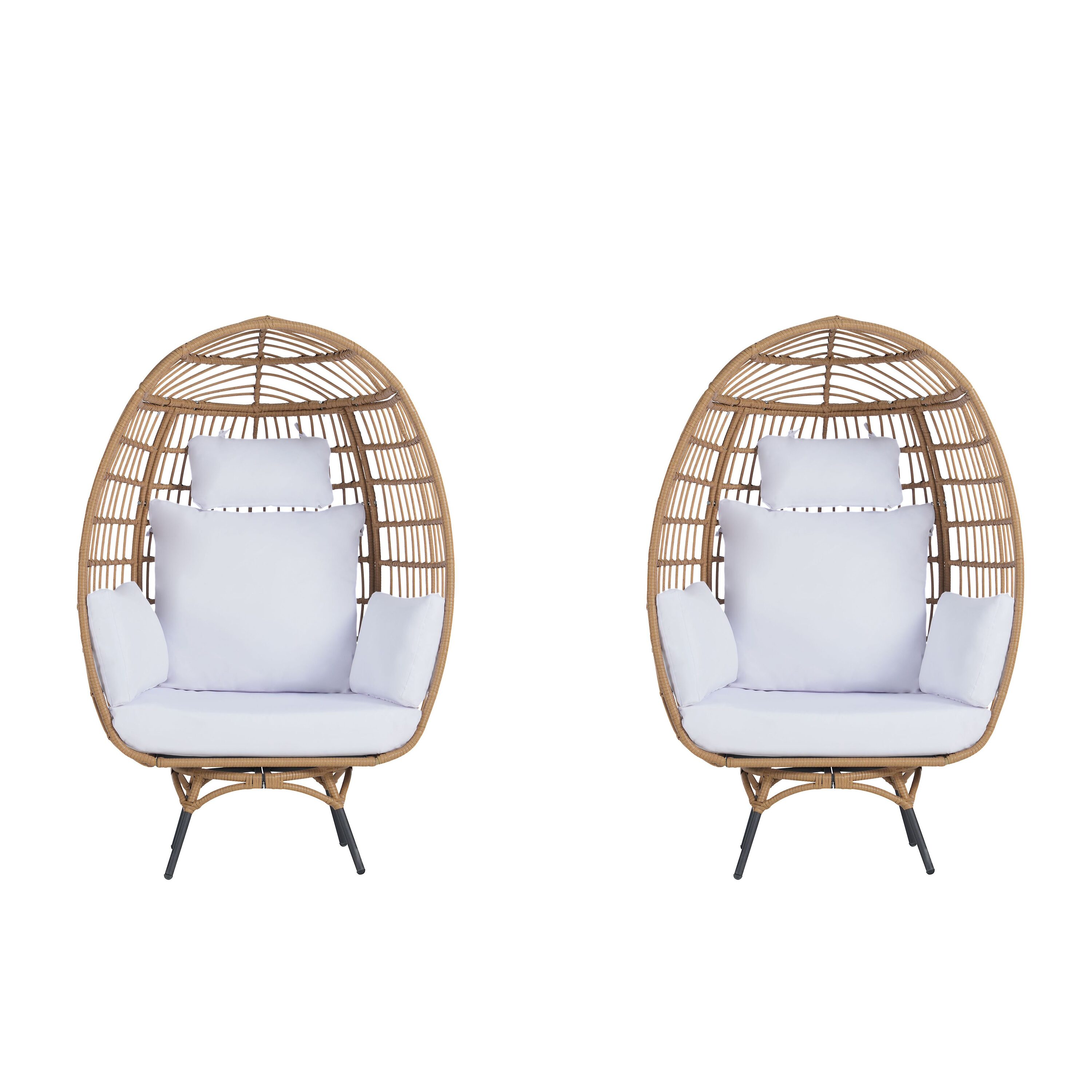 SANSTAR L-RJDC62WT-BB Patio-Chairs - View #2