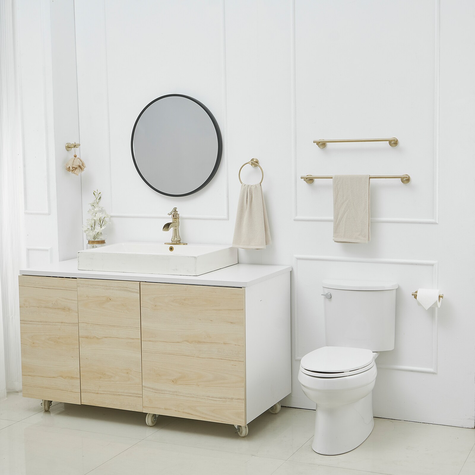 BWE A-91012-S-BG-NEW Decorative-Bath-Hardware-Kits - View #2
