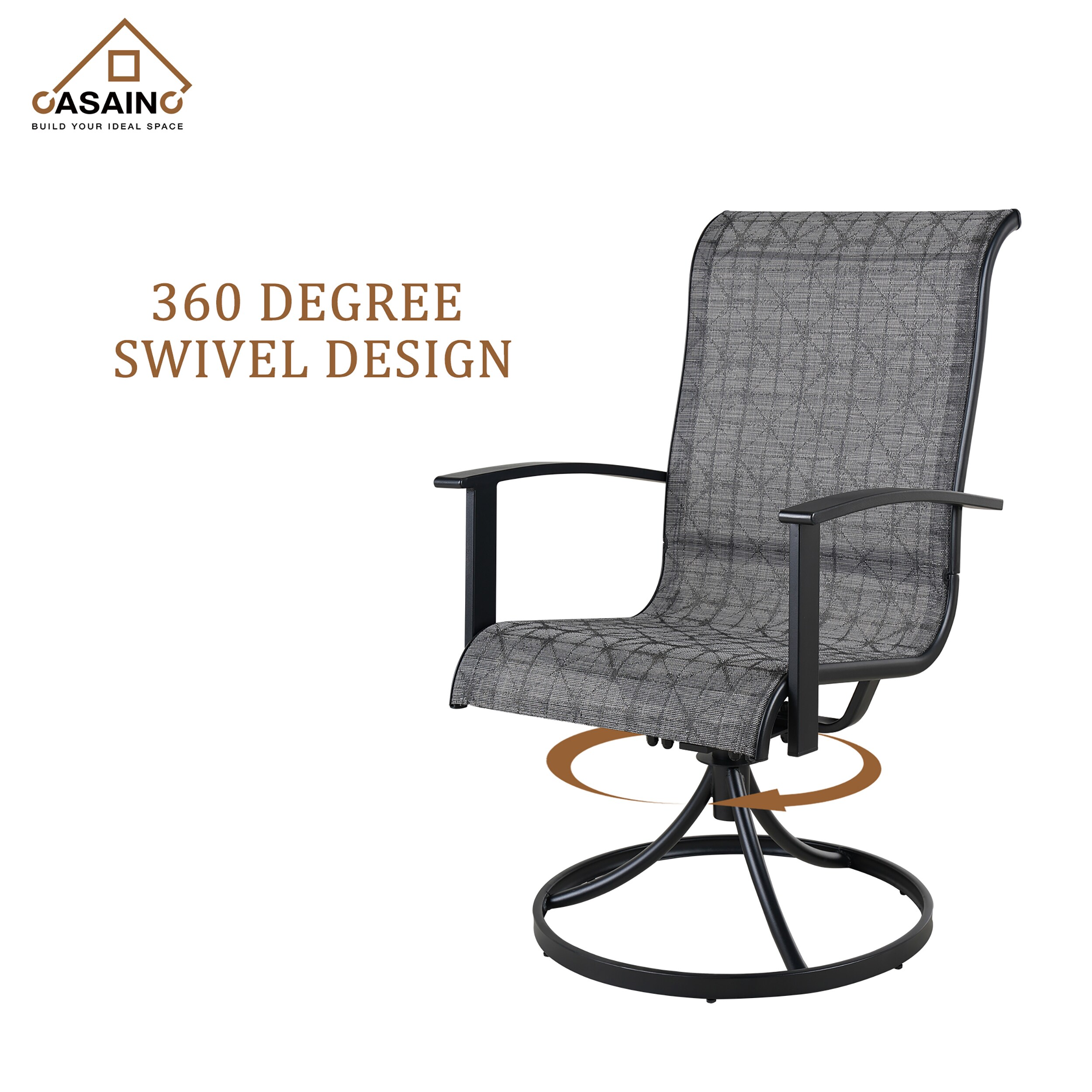 SAIL 360-Degree Swivel Camping Chair