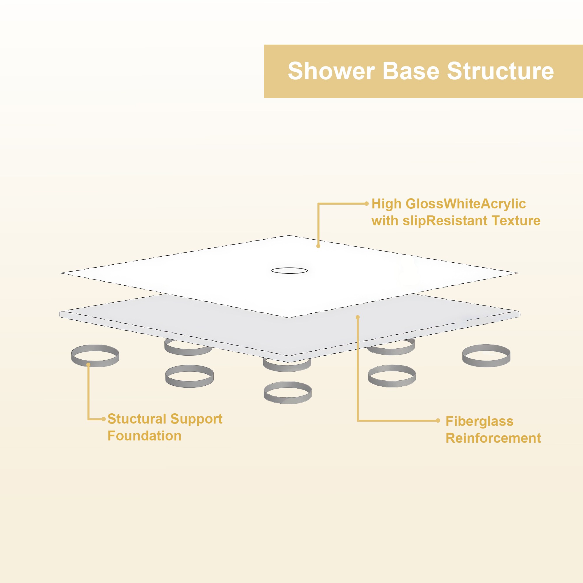 Miuara W1675P352891 Shower-Floors - View #4