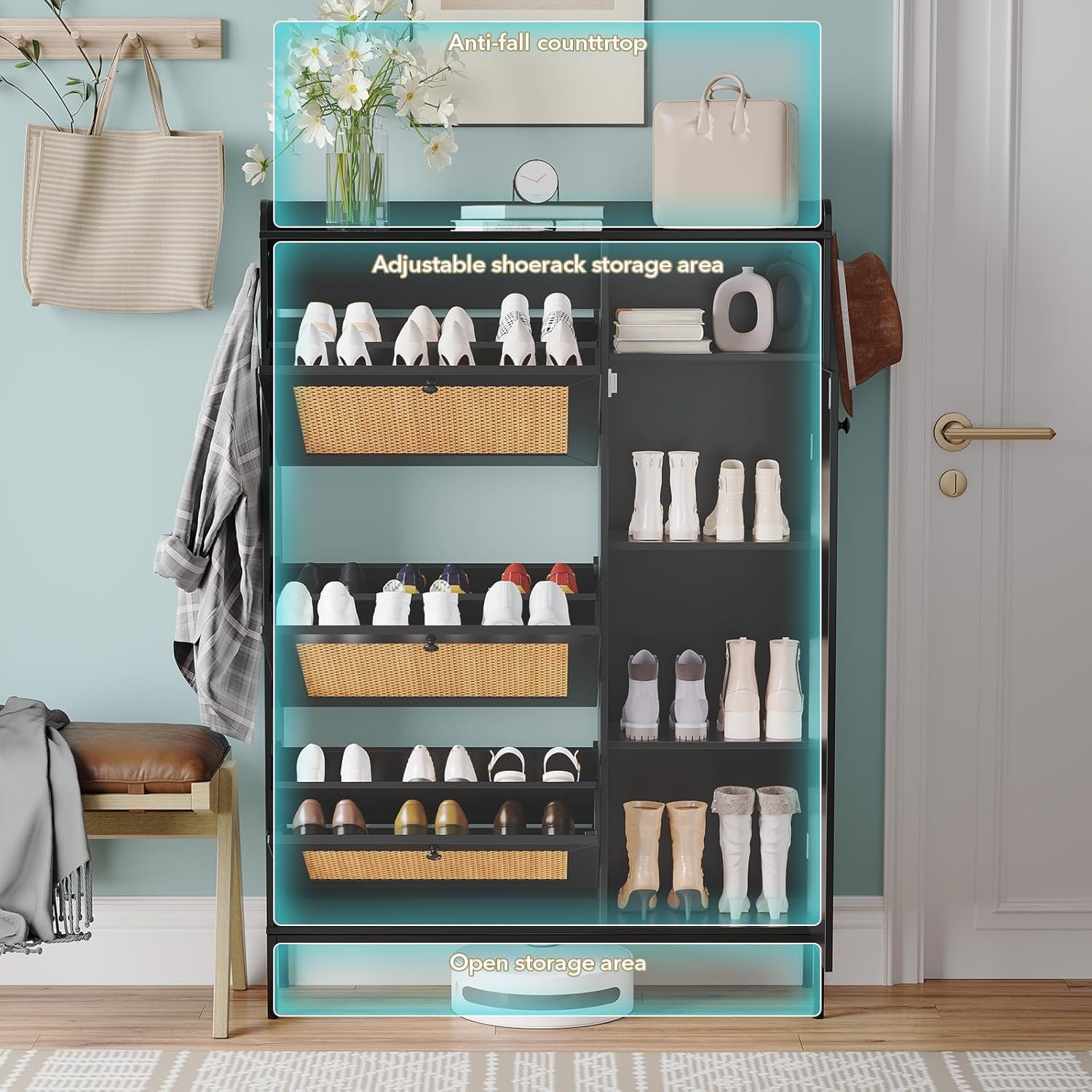 WhizMax IWAN-PHO-150WLVF9 Shoe-Racks - View #3