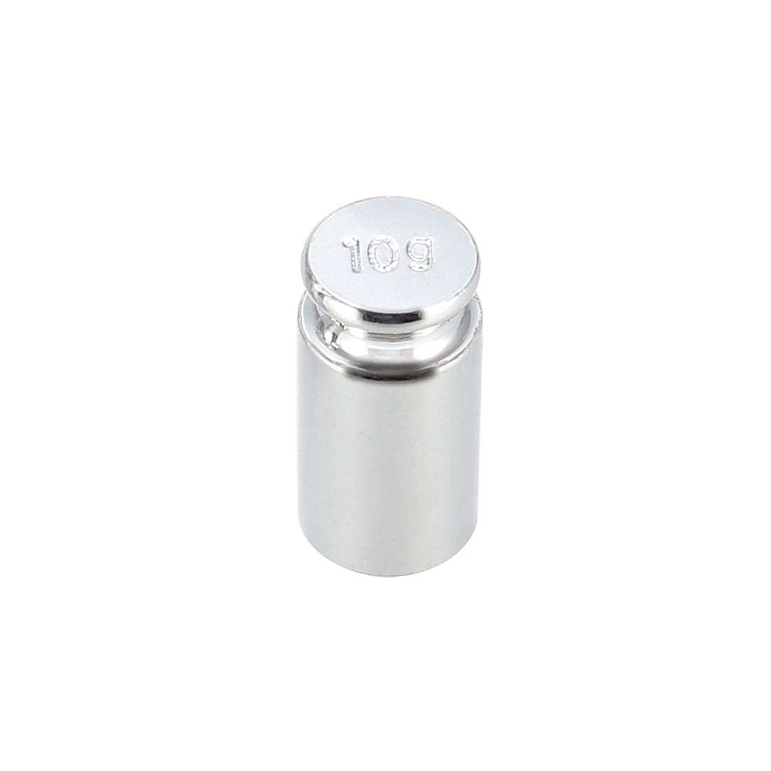 Unique Bargains Calibration Weight 10g M1 Precision Chrome Plated Steel for Digital Balance Scales #S26042700UX6124