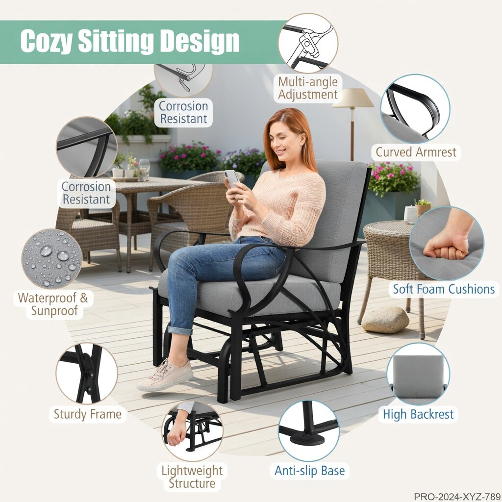 VERYKE WYC-WQ40397-VE1 Patio-Chairs - View #4